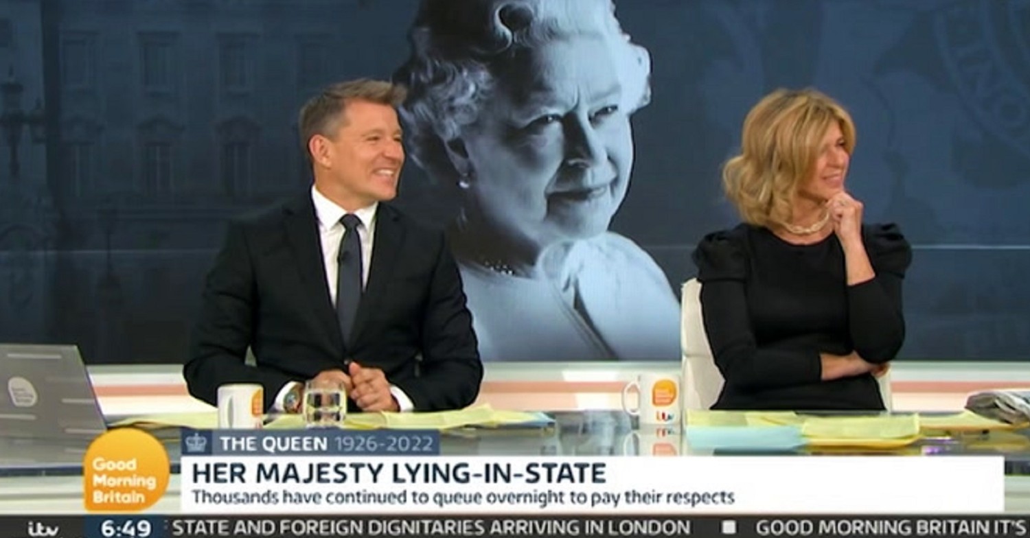 Ben Shephard and Kate Garraway on GMB today