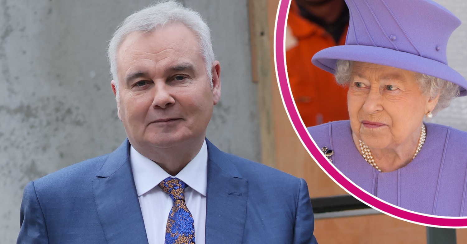 Eamonn Holmes and The Queen