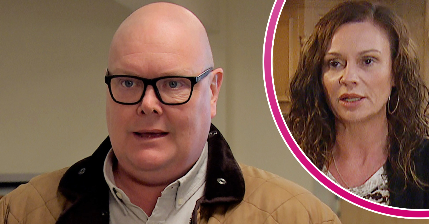 Emmerdale Paddy and Chas