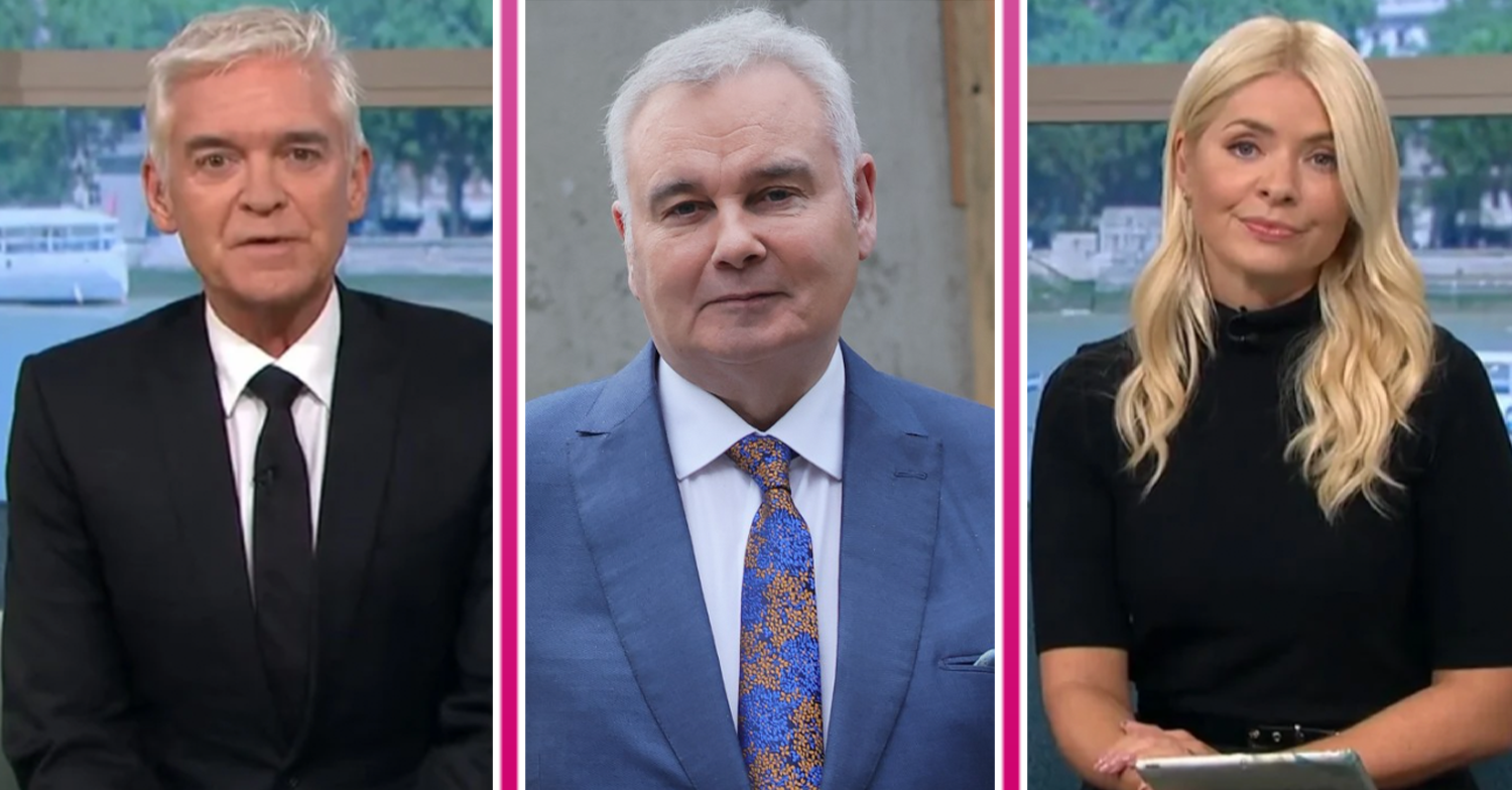 Holly Phil and Eamonn smiling