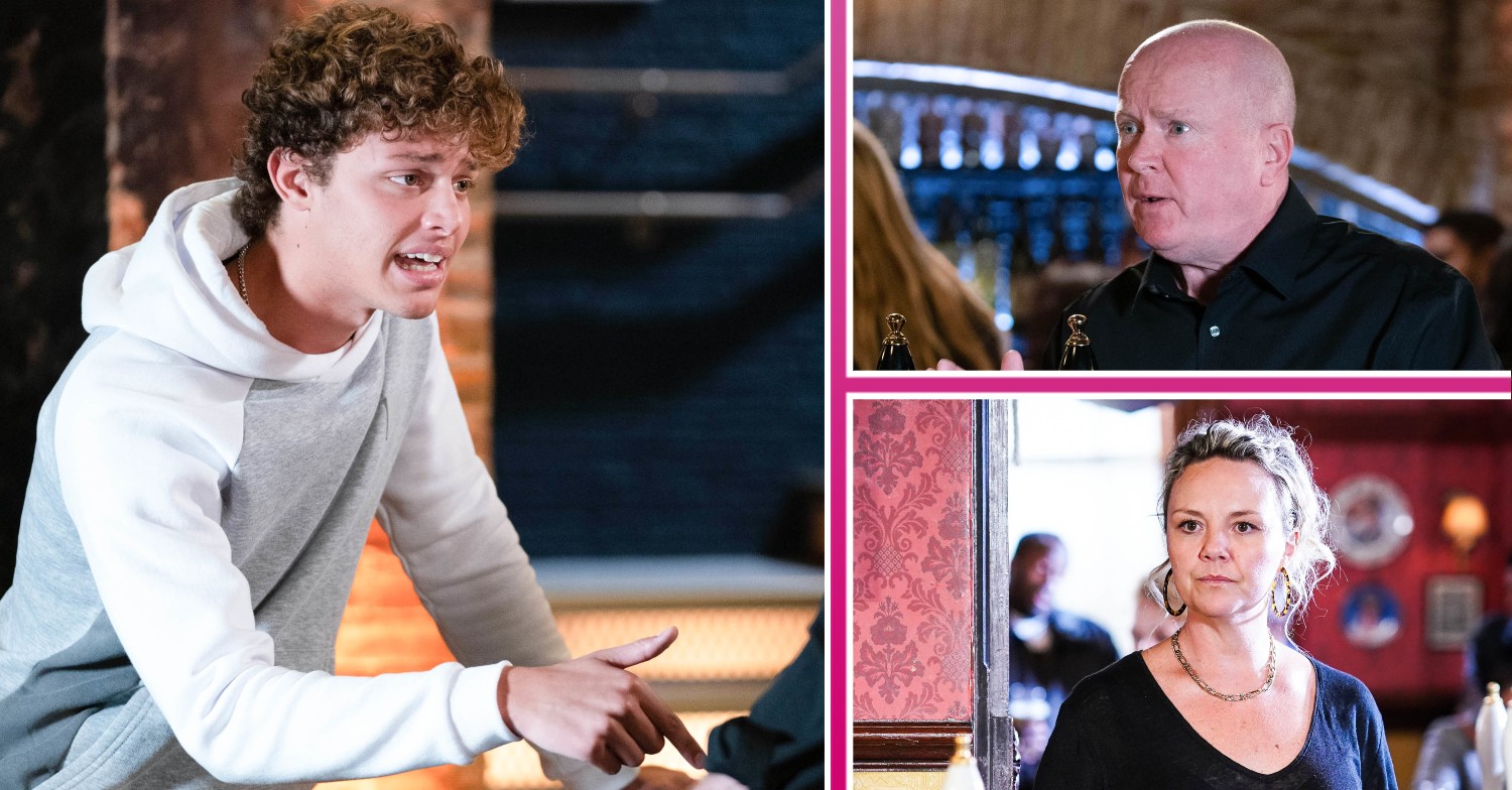 Bobby Phil Janine EastEnders