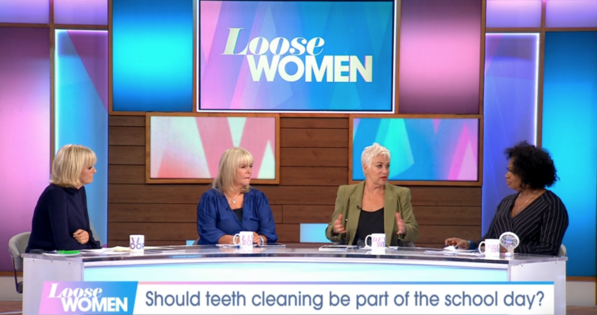 The Loose Women panel today