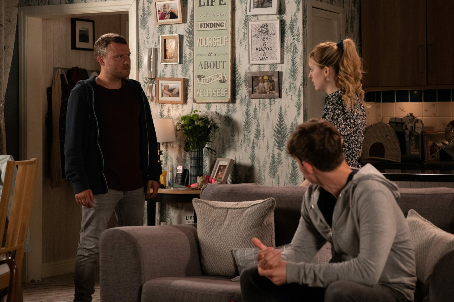 Coronation Street Paul, Summer and Aaron