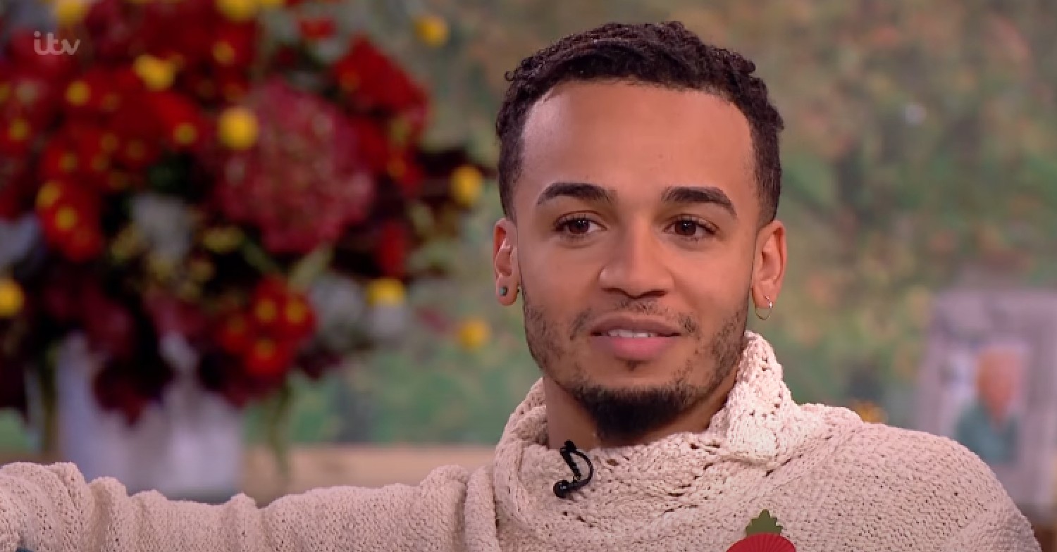 Aston Merrygold speaking on This Morning