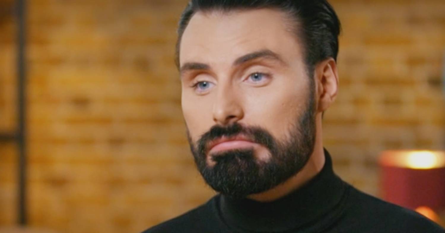 Rylan Clark looks downcast