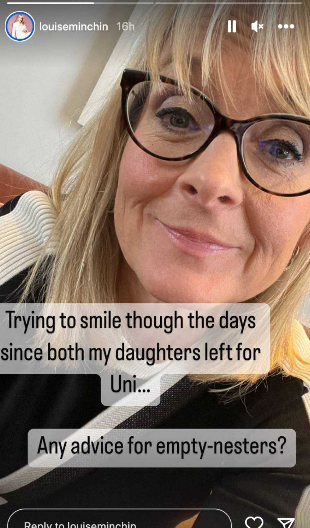 Louise Minchin opens up about her family on Instagram