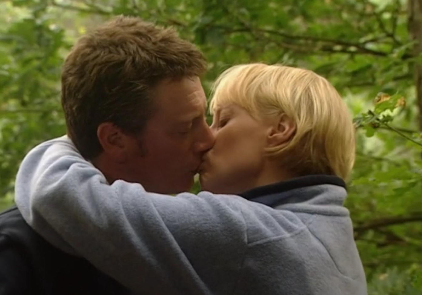 Coronation Street Martin and Sally kiss