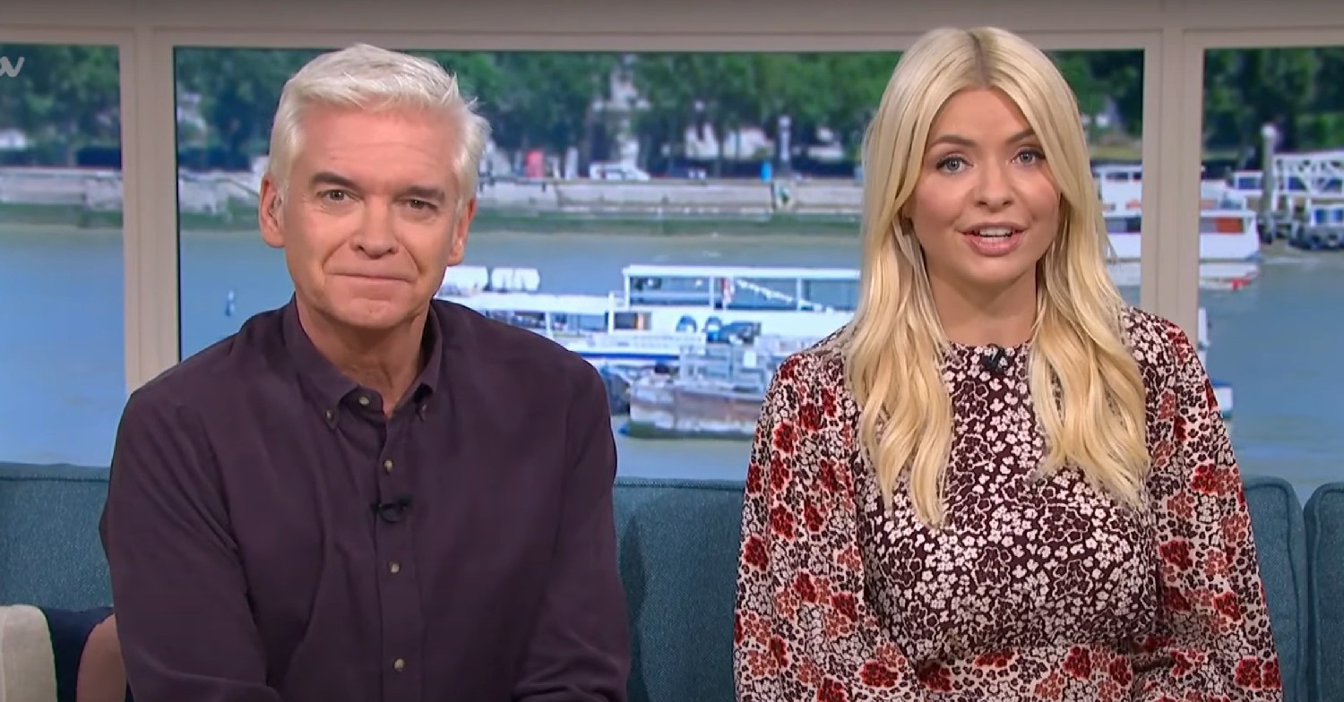 Phillip Schofield and Holly Willoughby on ITV This Morning