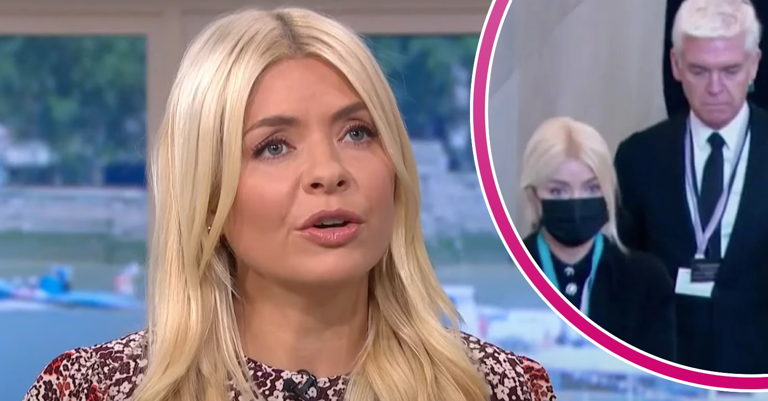 Holly Willoughby on ITV This Morning, Holly and Phillip Schofield queueing to see Queen lying-in-state