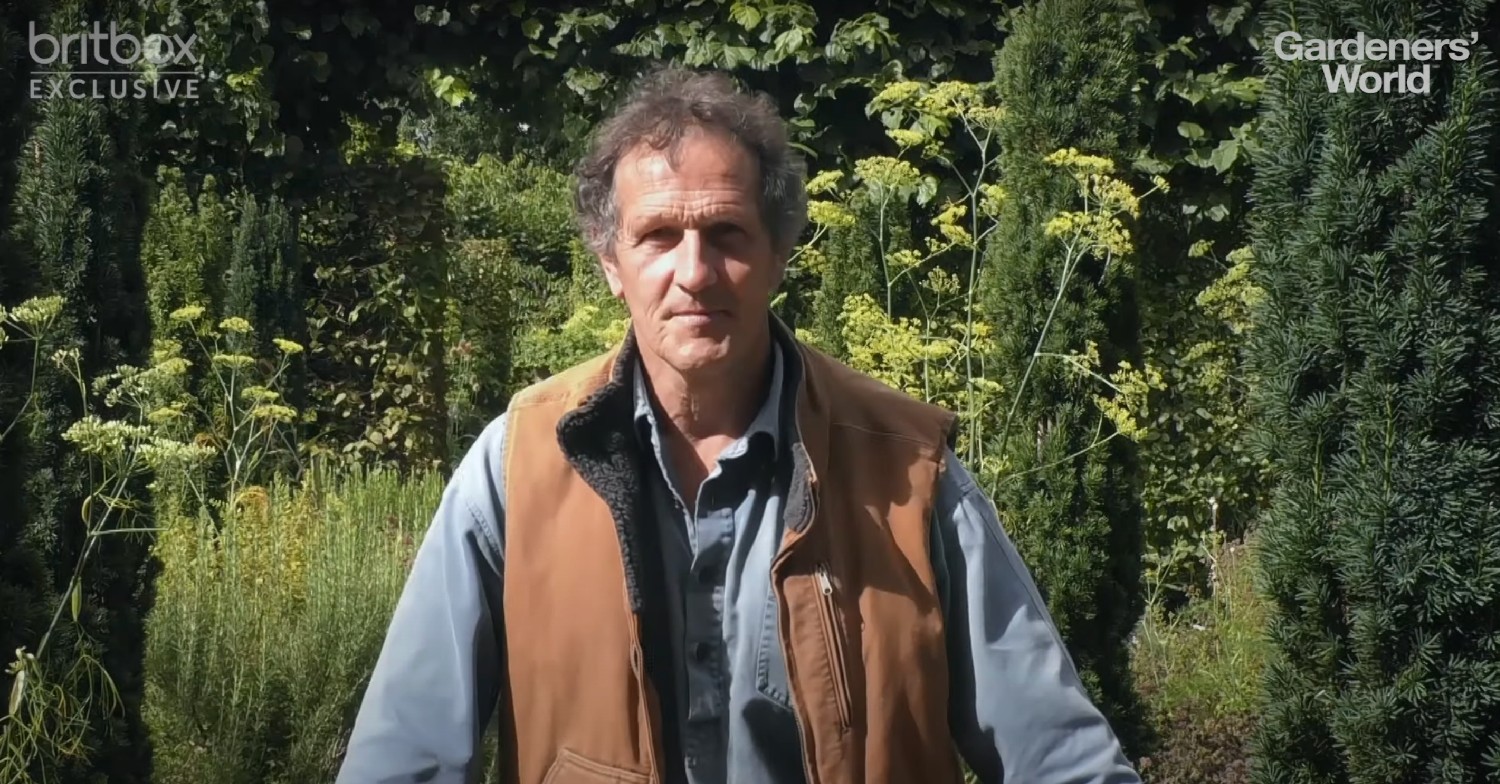 Monty Don looking at the camera
