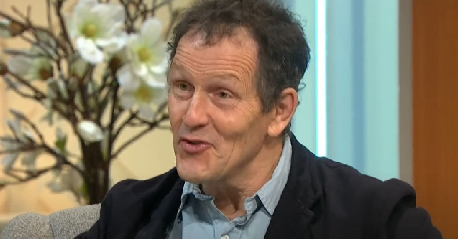 Monty Don smiling during Lorraine interview