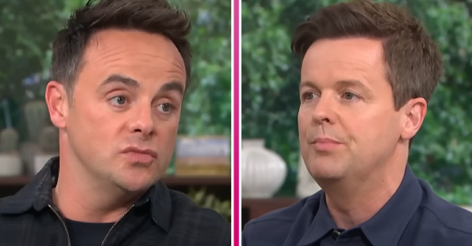 I'm A Celebrity hosts Ant and Dec speaking on This Morning