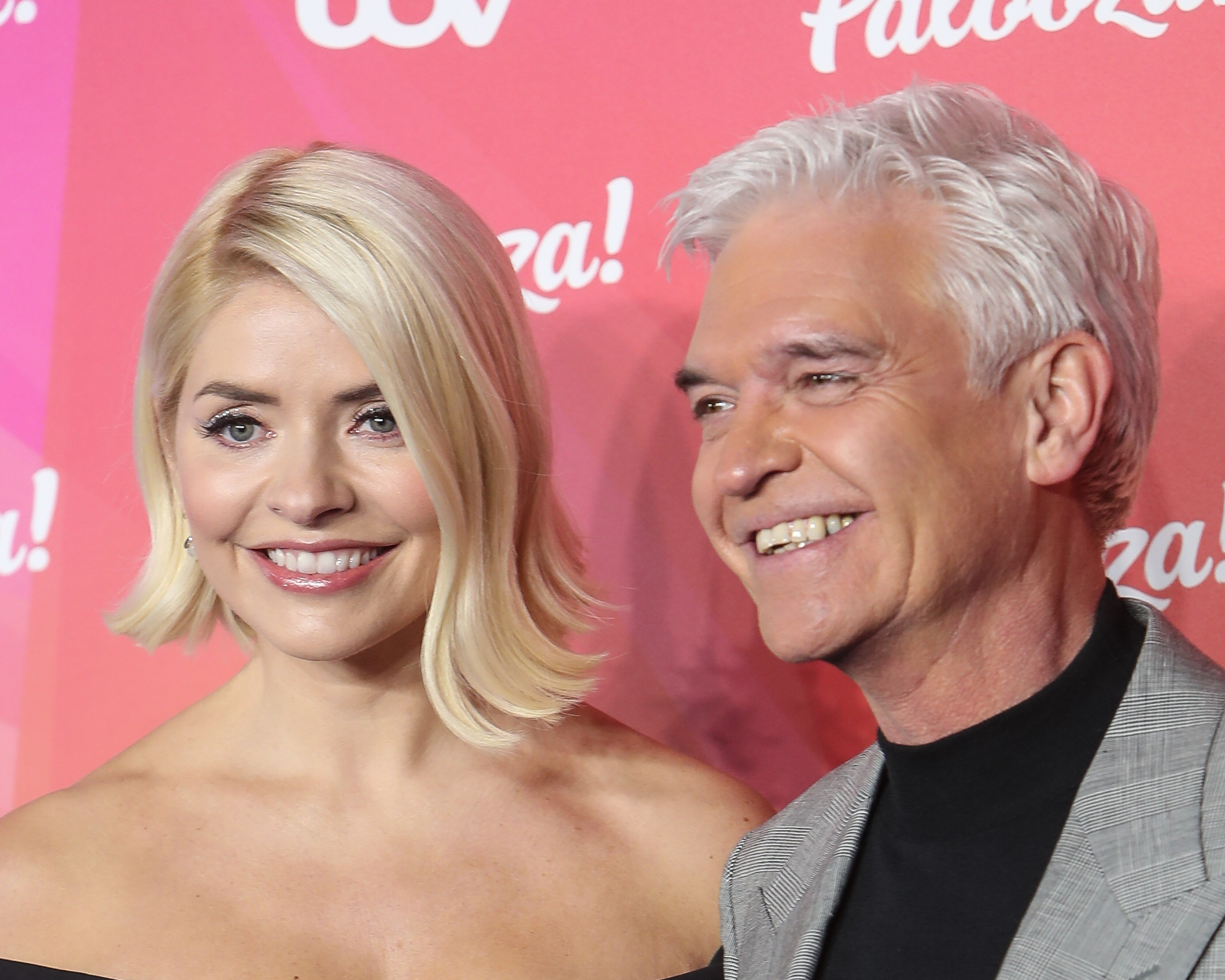 Holly Willoughby and Philip Schofield attend the ITV Palooza at the Royal Festival Hall