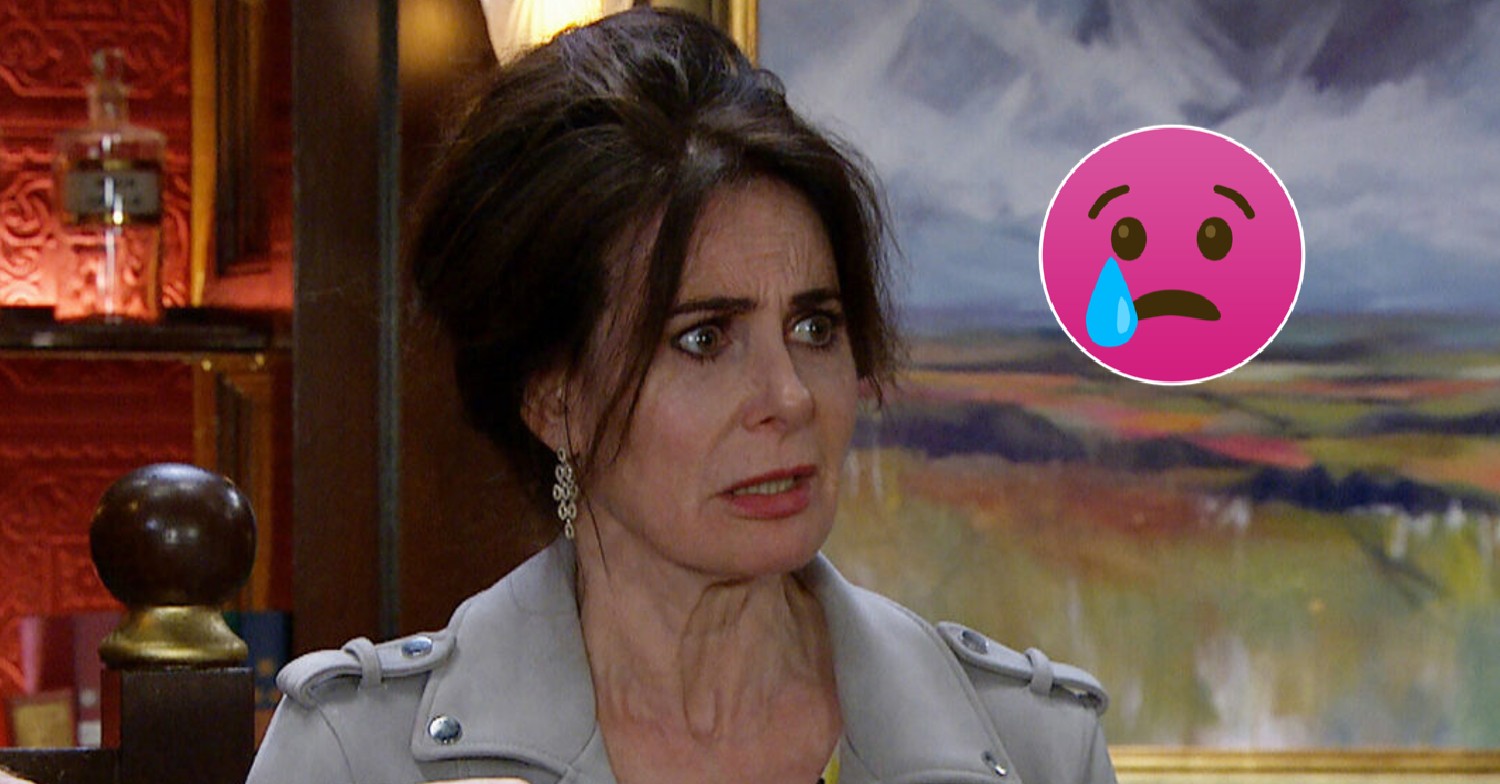 Emmerdale Faith and crying emoji