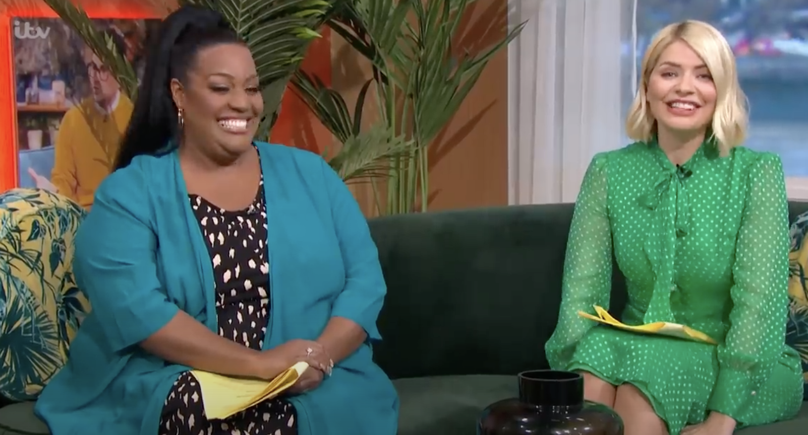 Holly Willoughby and Alison Hammond work on This Morning together