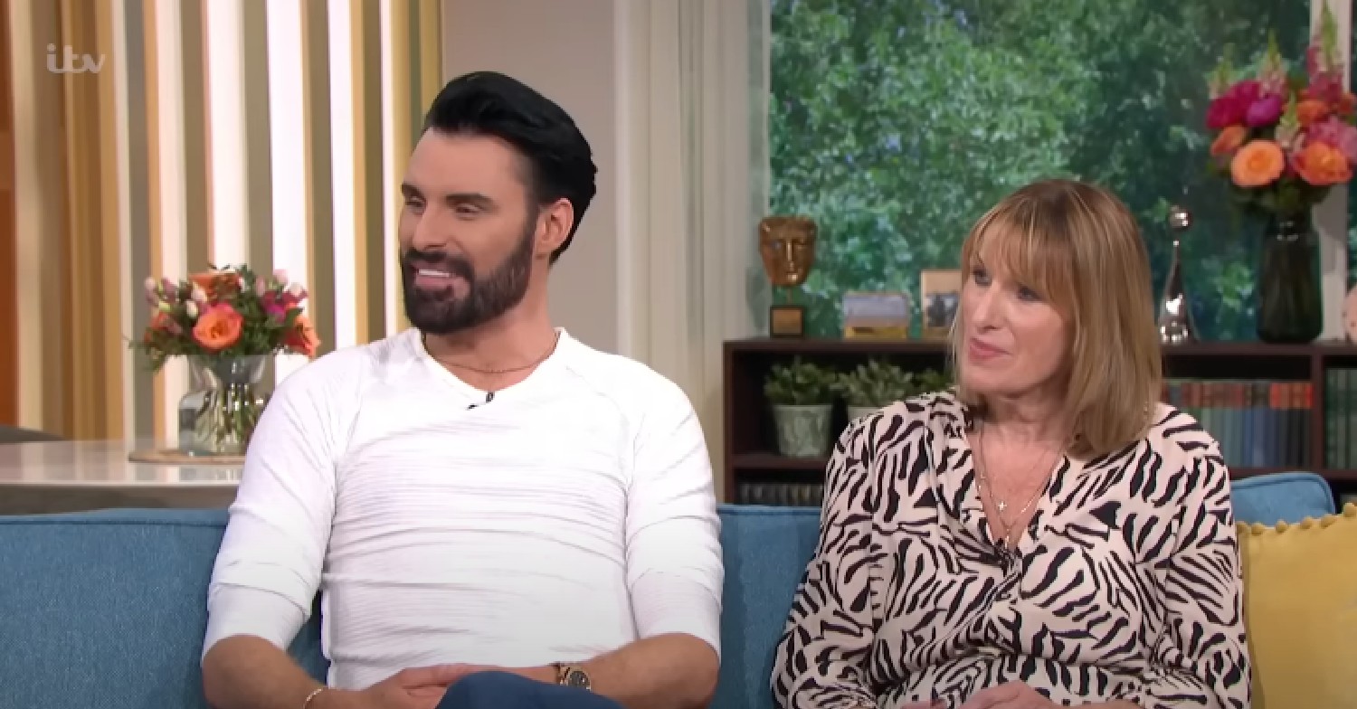 Rylan Clark and his mum Linda on This Morning