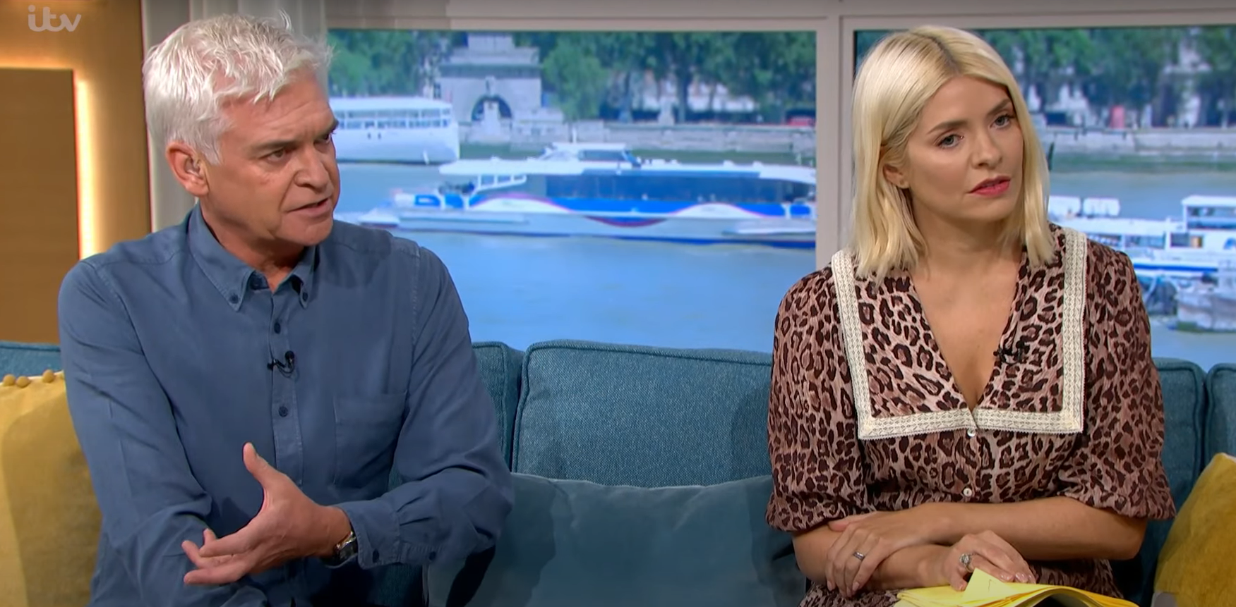 Phillip Schofield and Holly Willoughby on This Morning