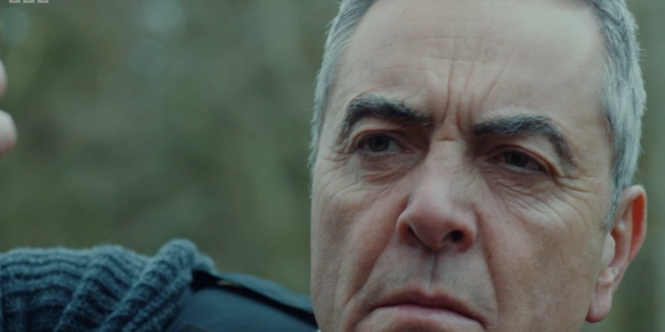 James Nesbitt looking shifty in Bloodlands