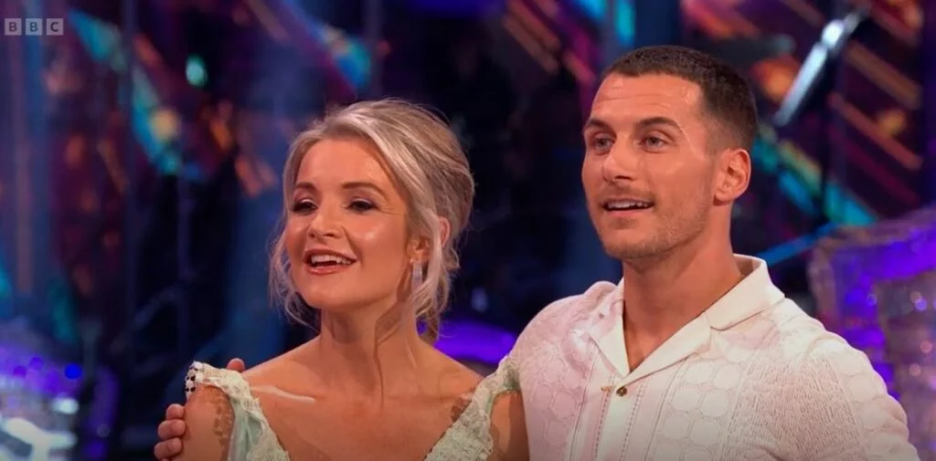 Helen Skelton on Strictly with Gorka