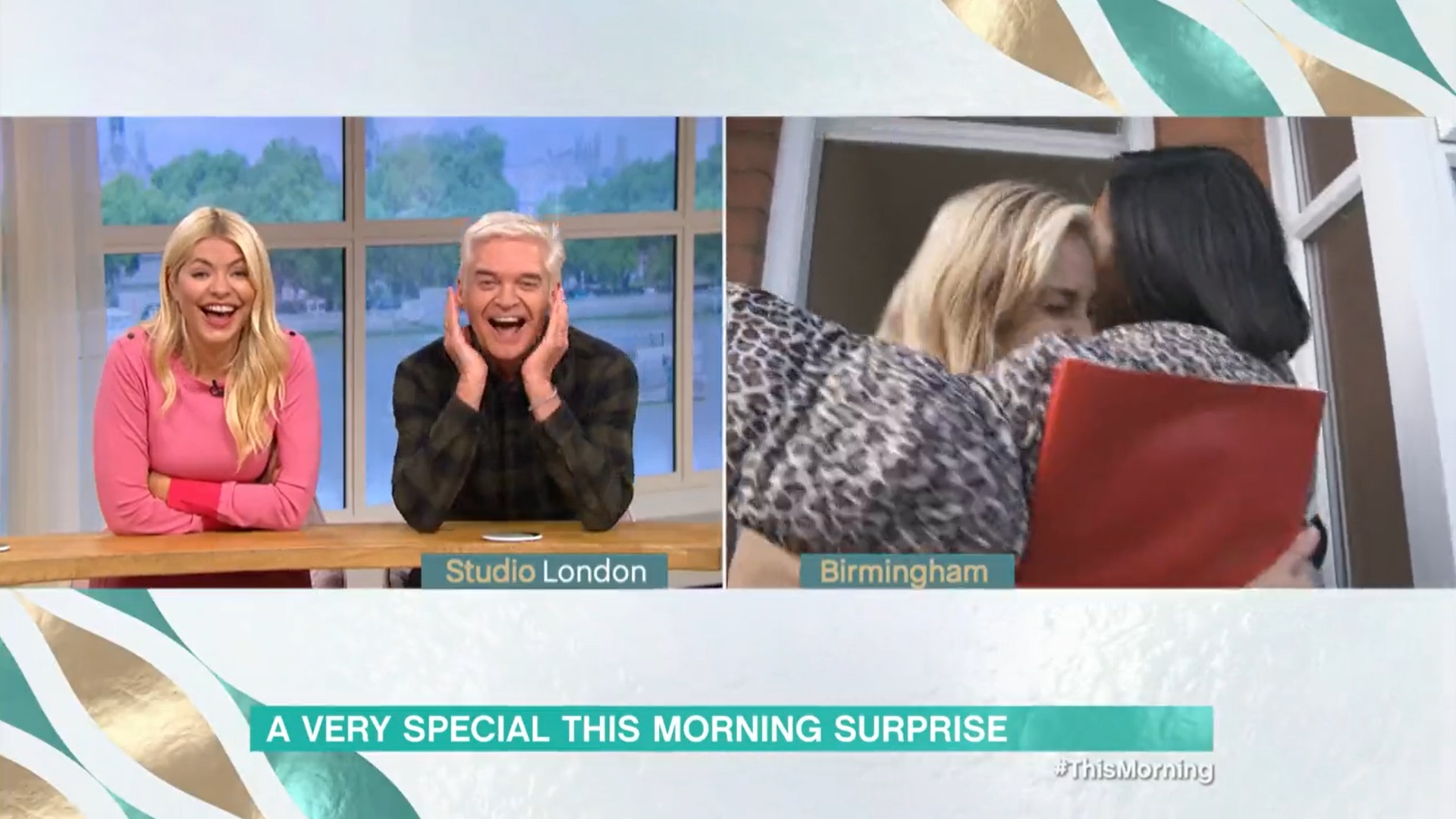 Holly and Phil on This Morning today with Alison Hammond