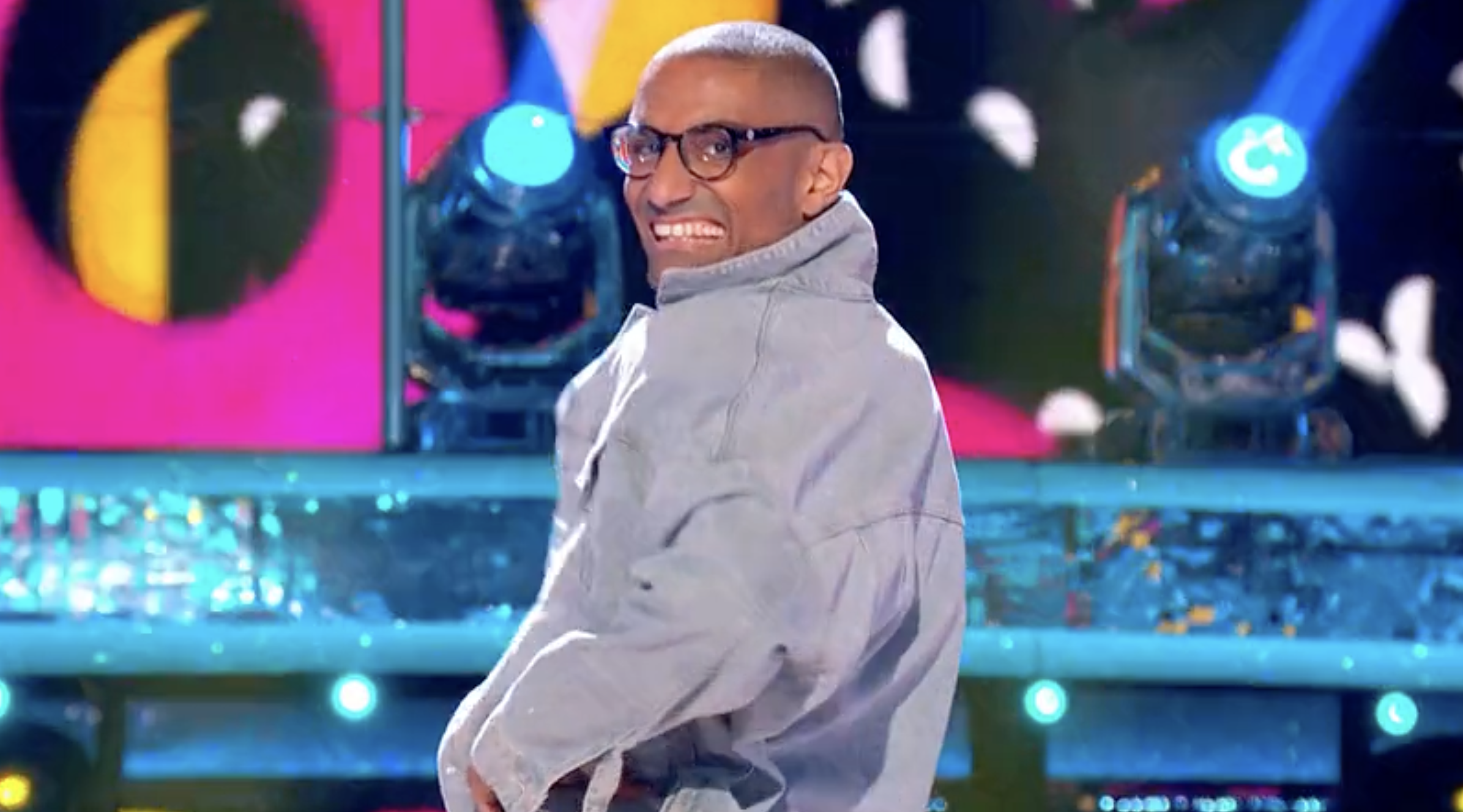 Richie Anderson dancing on Strictly Come Dancing