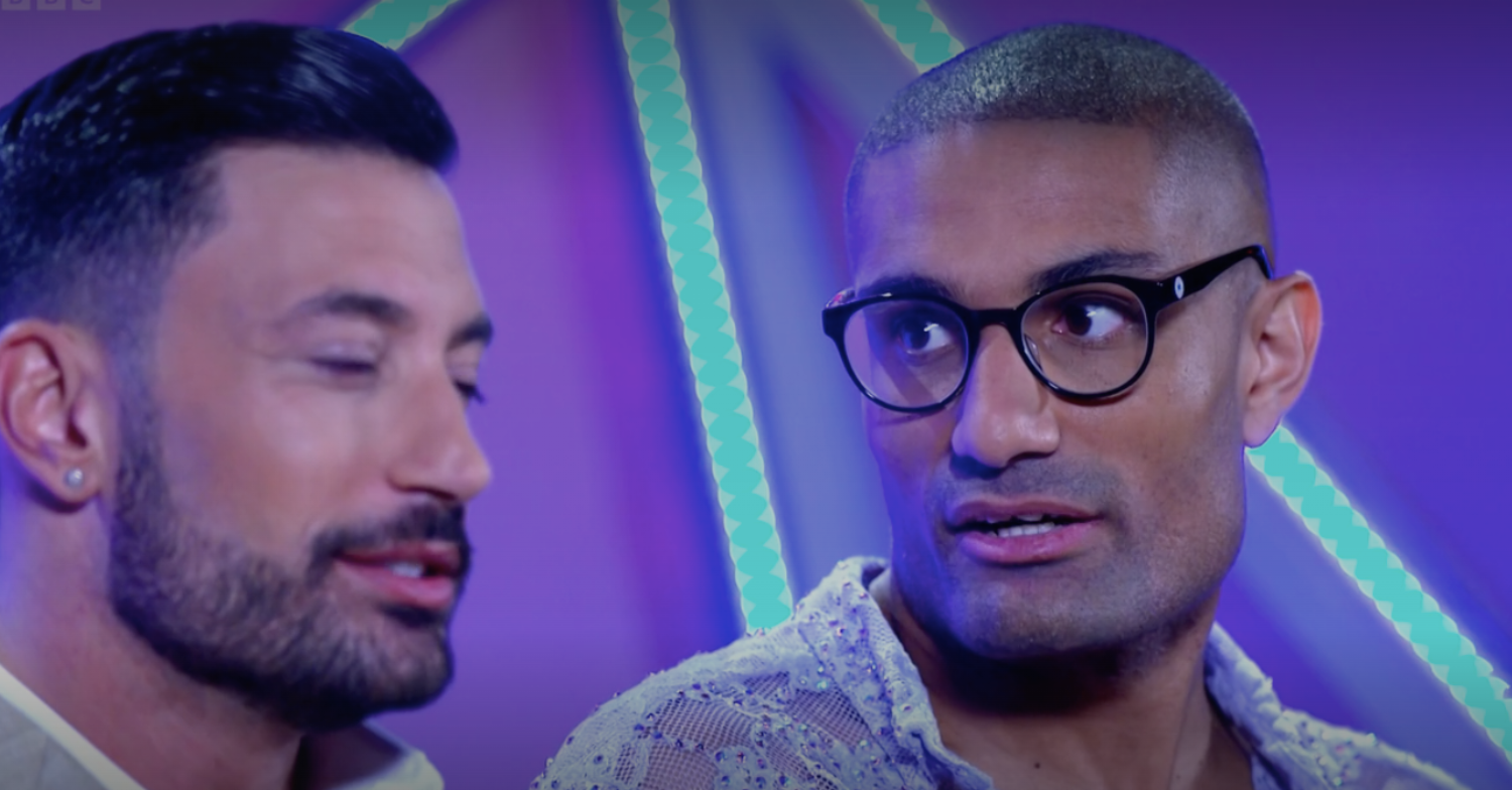 Giovanni and Richie talking 