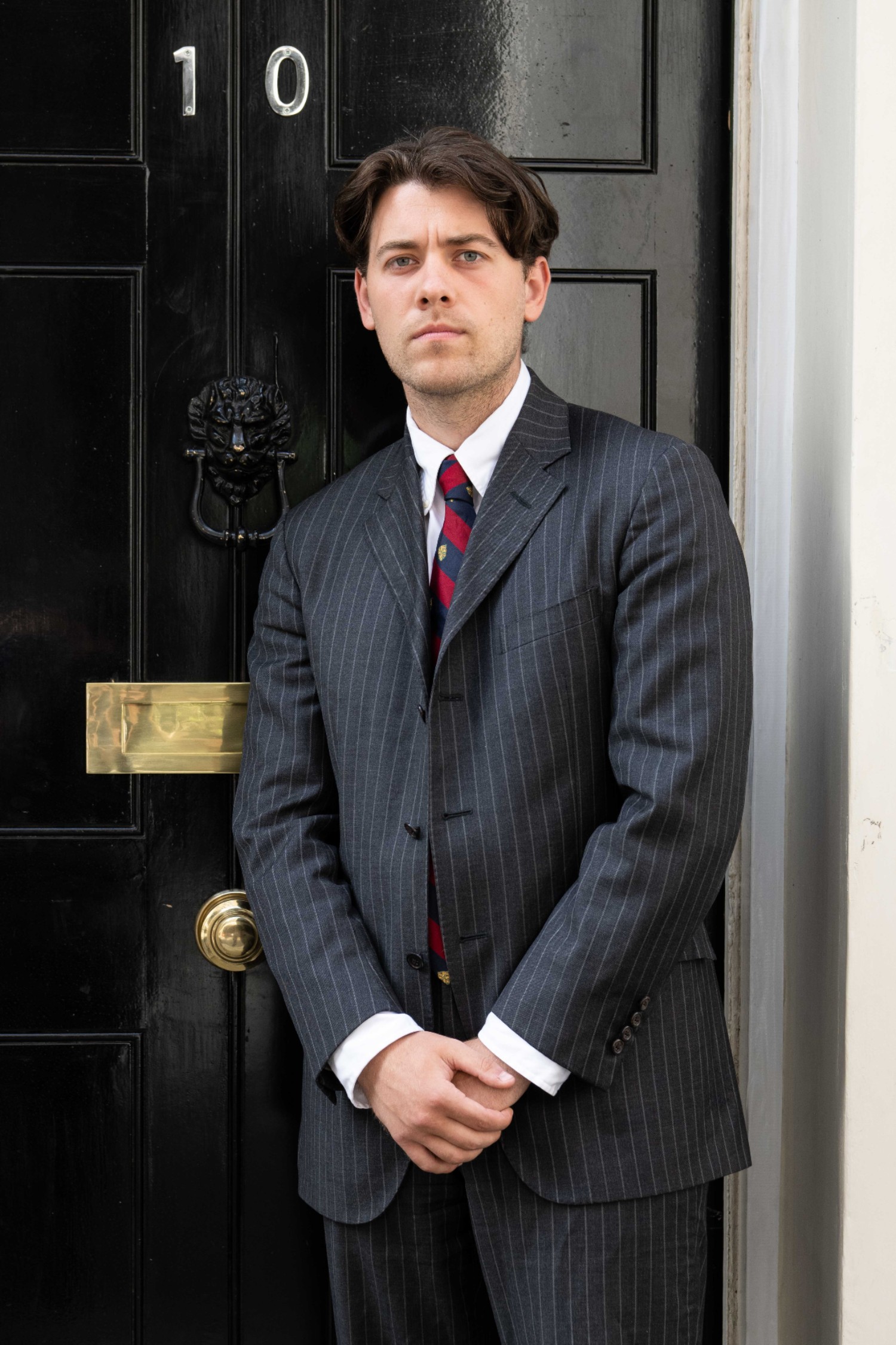 Conall crossing his arms in Make Me Prime Minister