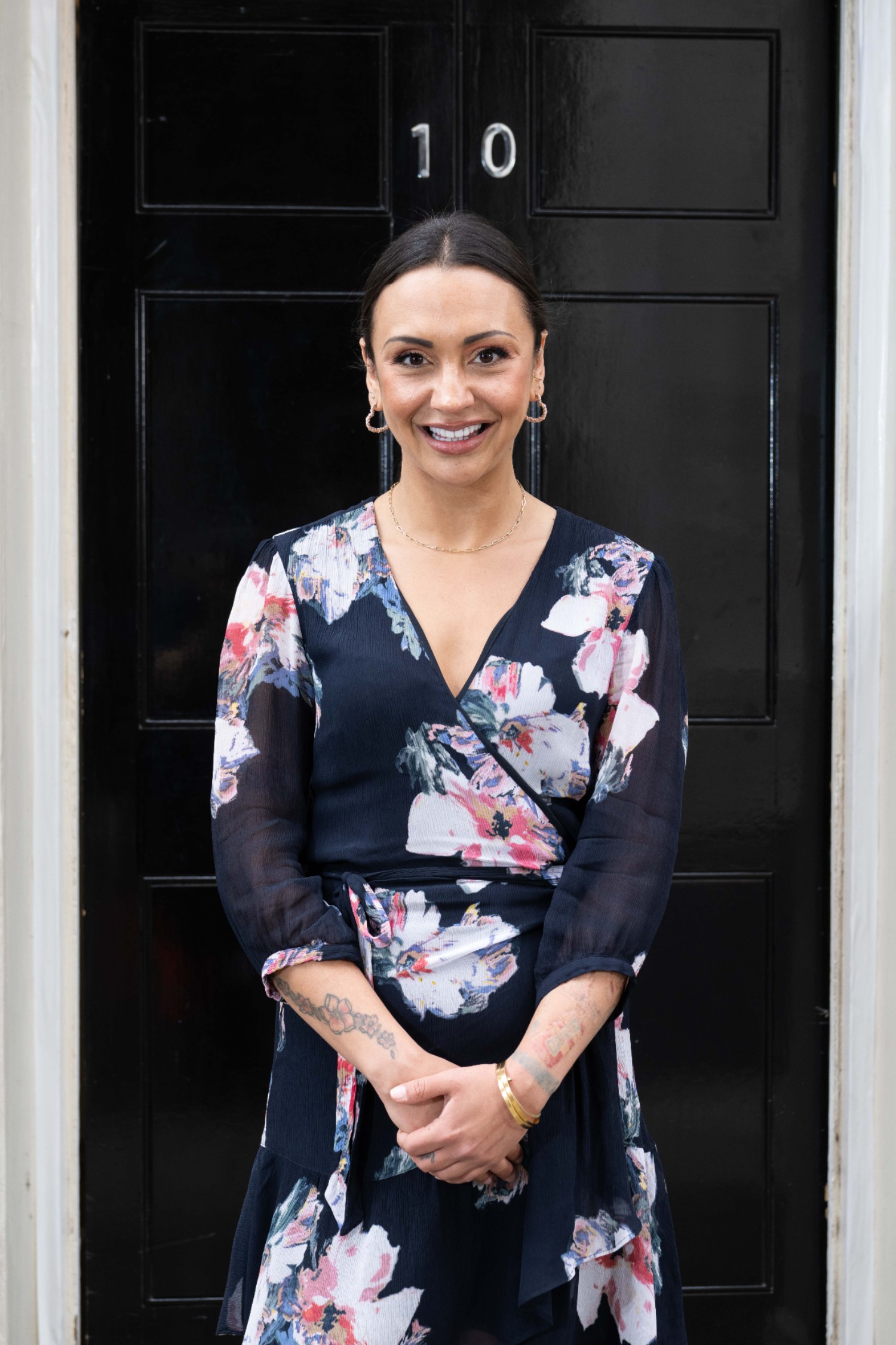 Natalie smiling in Make Me Prime Minister