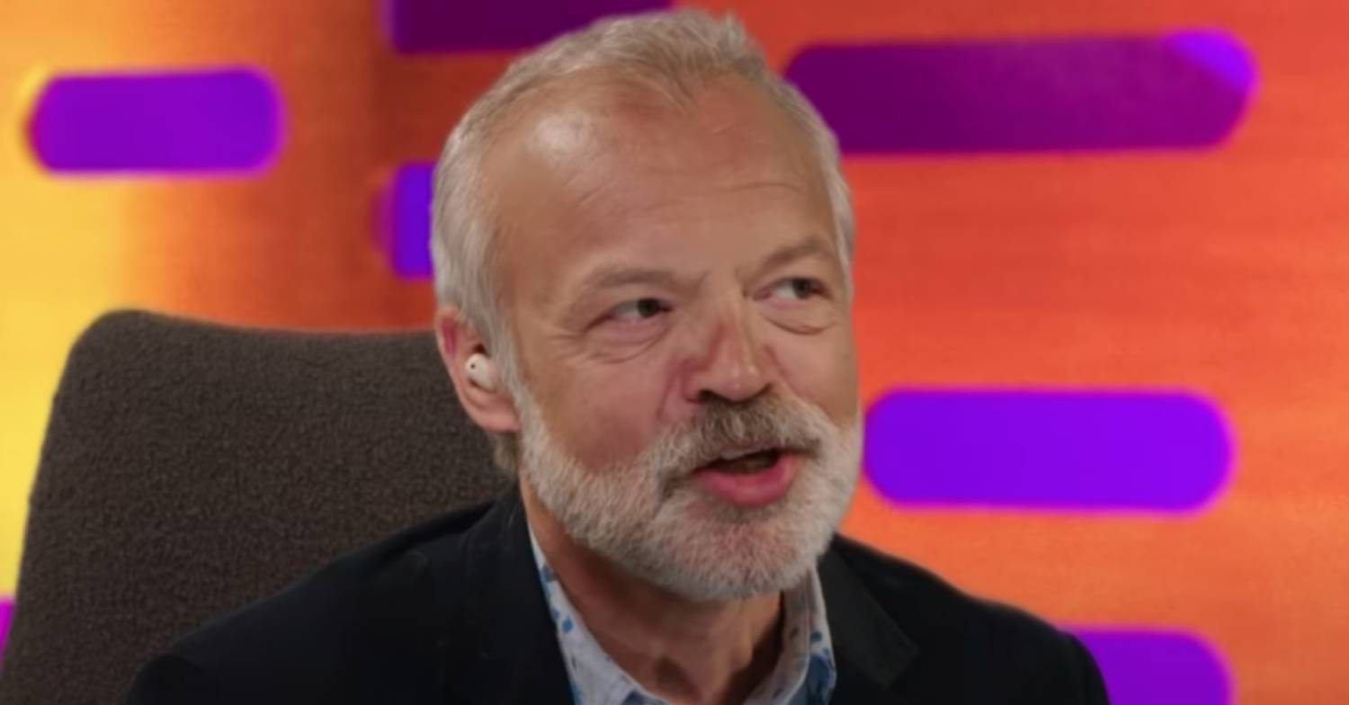 Graham Norton smiles