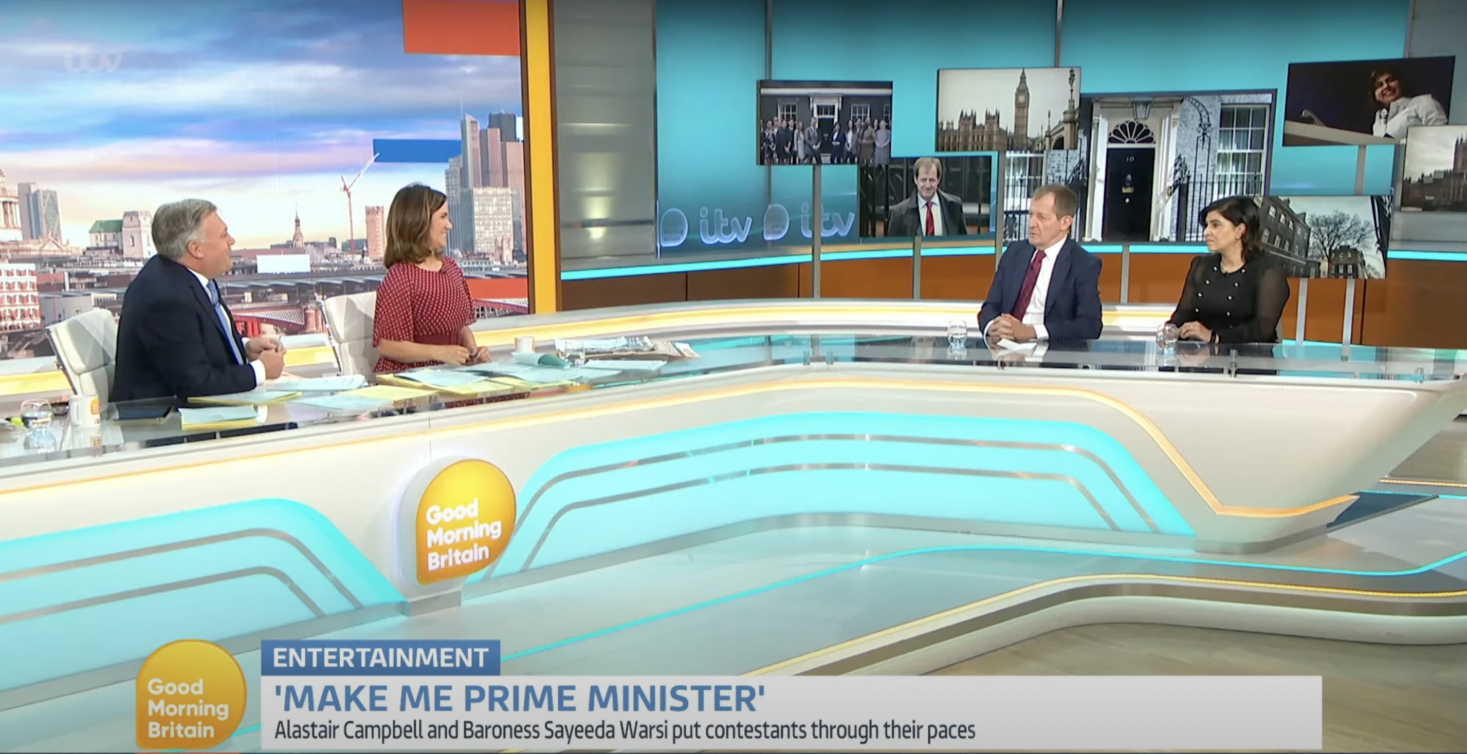 Ed Balls and Susanna Reid quizzed Alastair Campbell and Baroness Sayeeda Warsi.