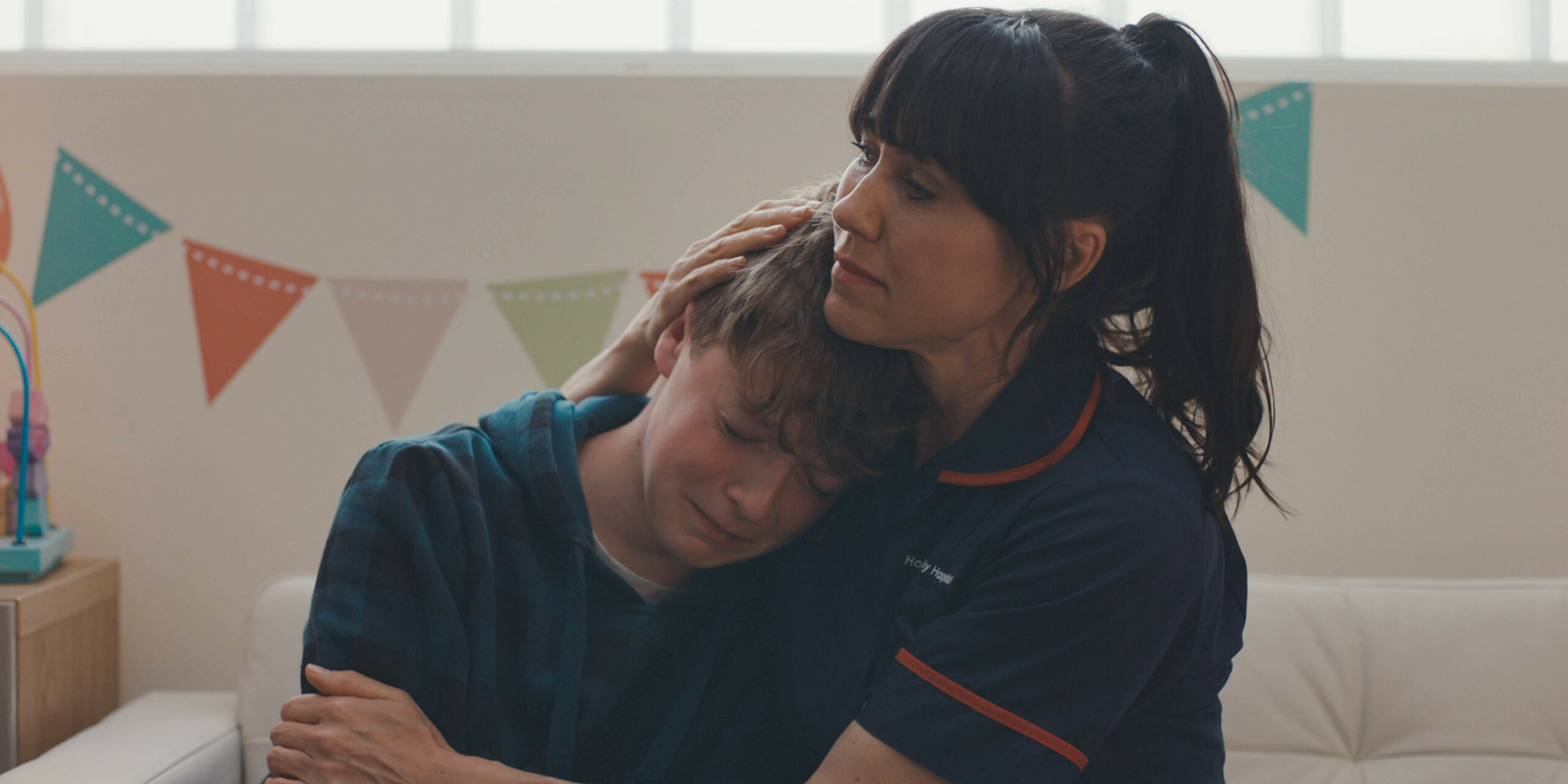 Faith comforts DJ Casualty