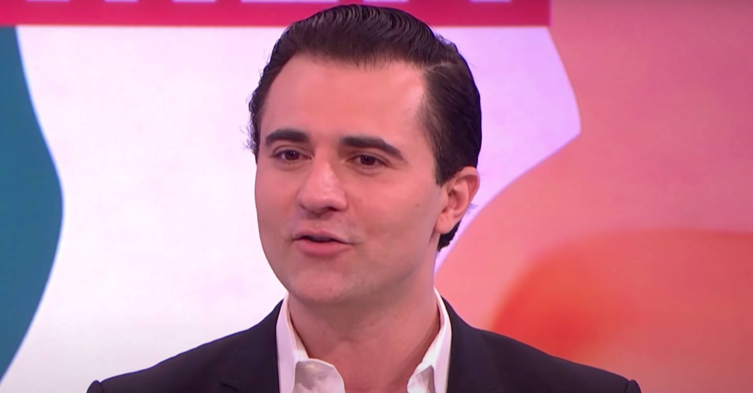 Darius Danesh during an appearance on Loose Women