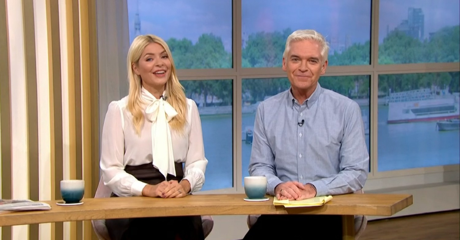 Holly Willoughby to Phillip Schofield on This Morning ITV 