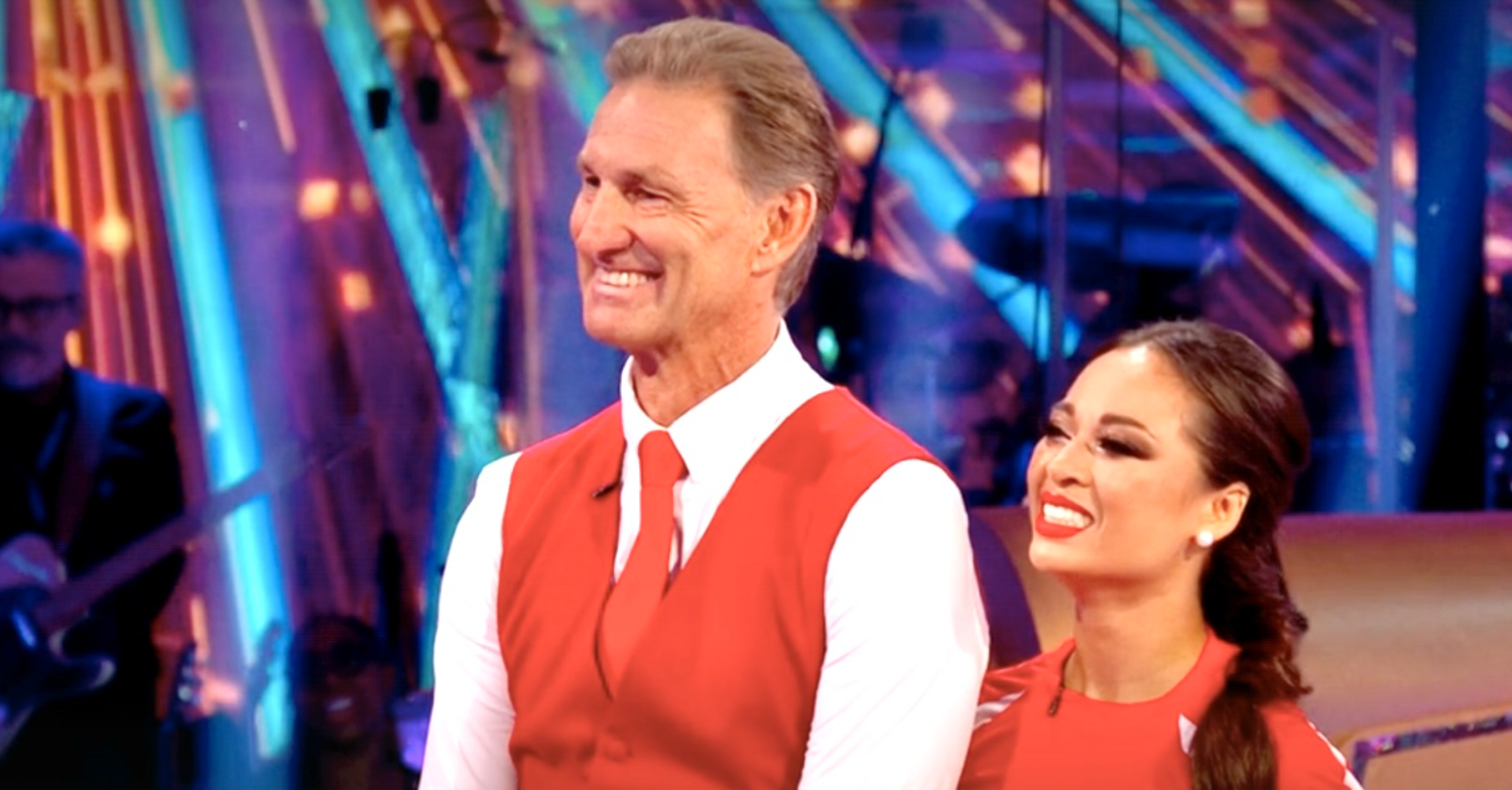 Tony Adams and Katya Jones on Strictly 