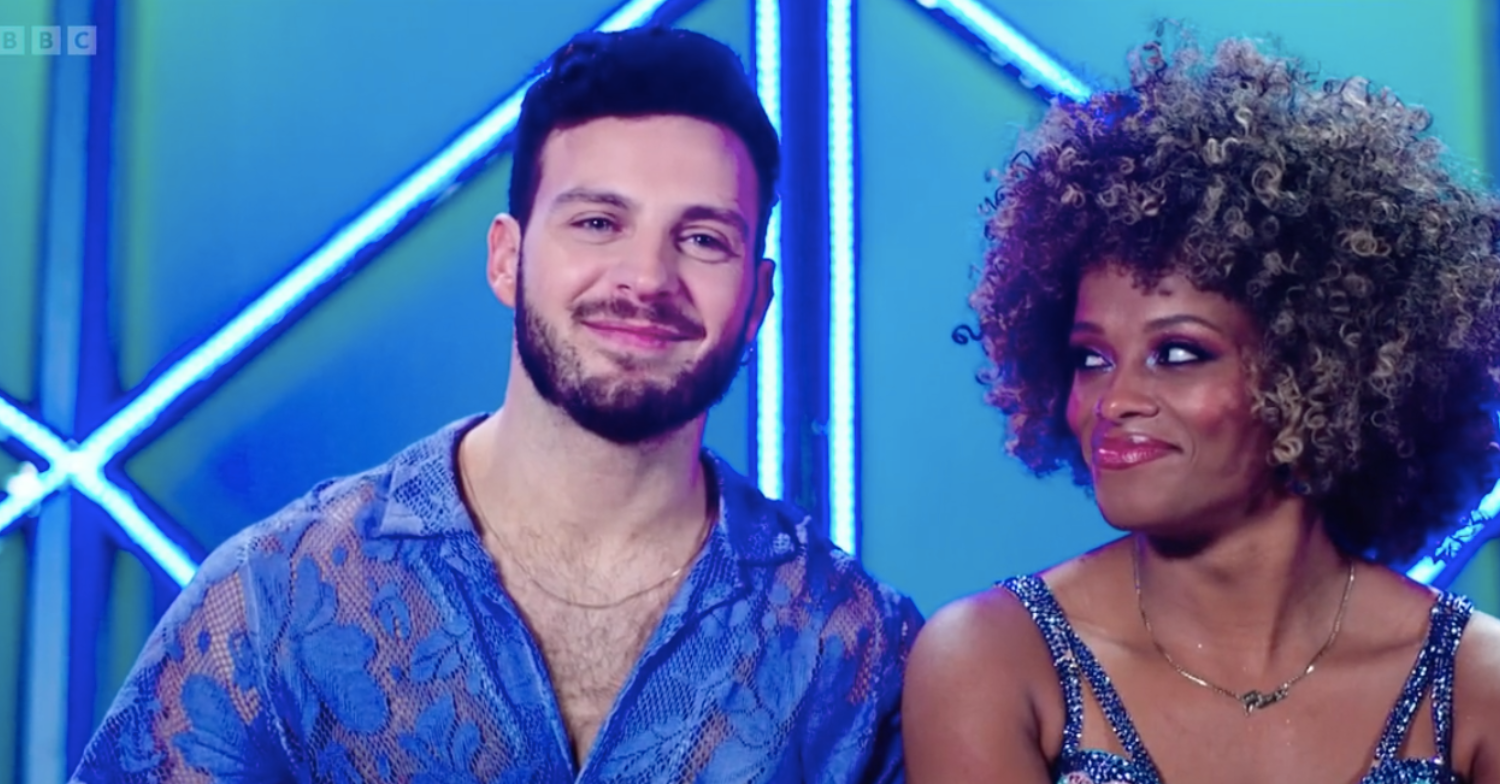 Fleur and Vito on Strictly 