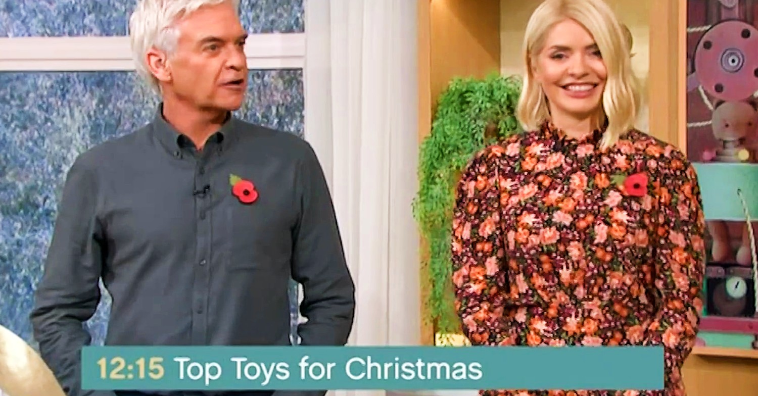 Holly and Phil presenting on This Morning