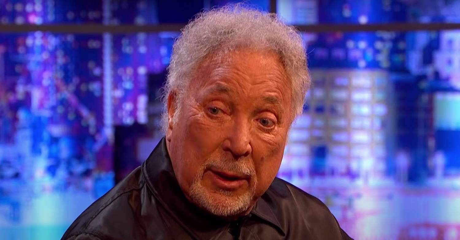 Tom Jones looks surprised