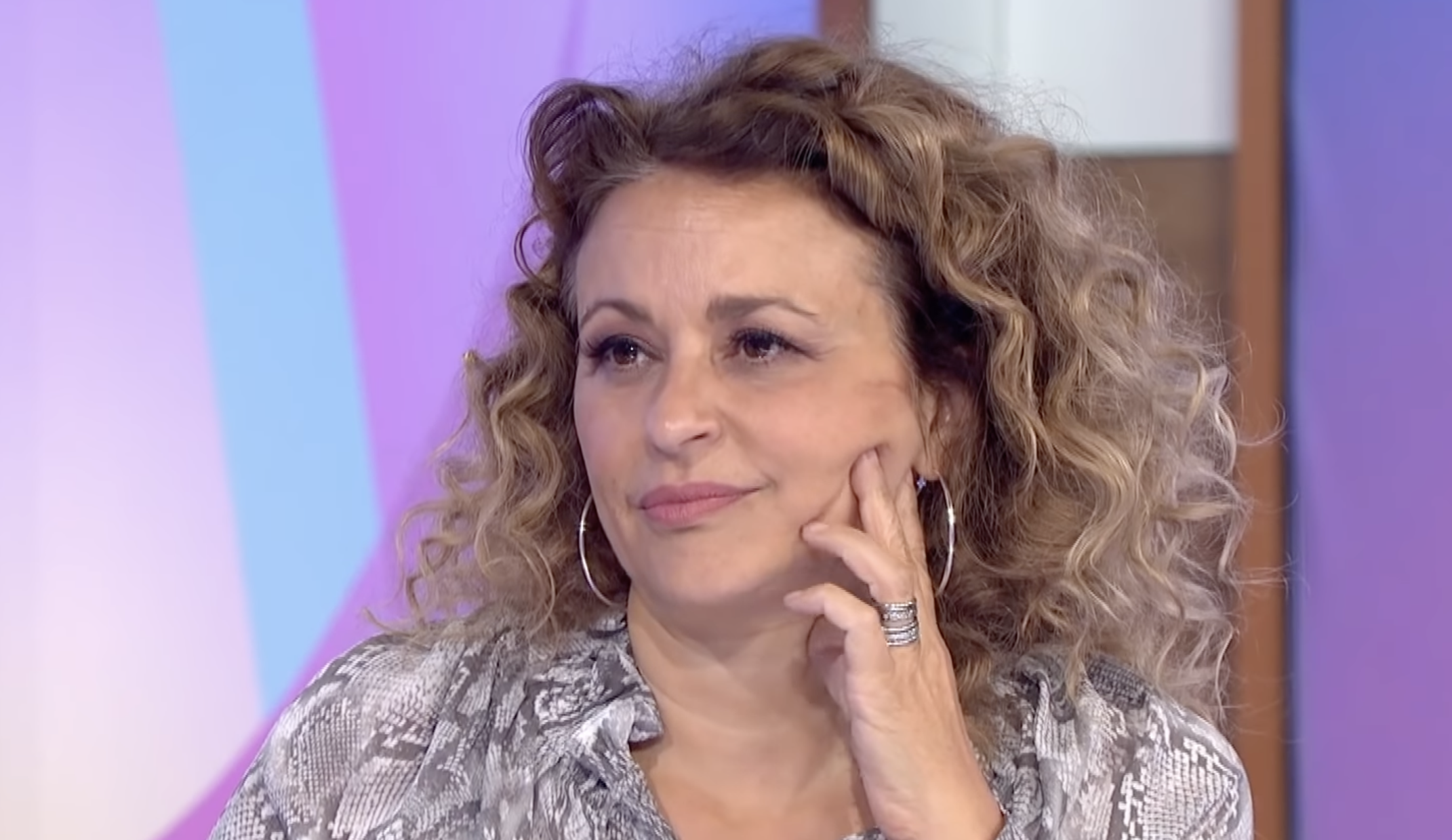 Nadia Sawalha on Loose Women