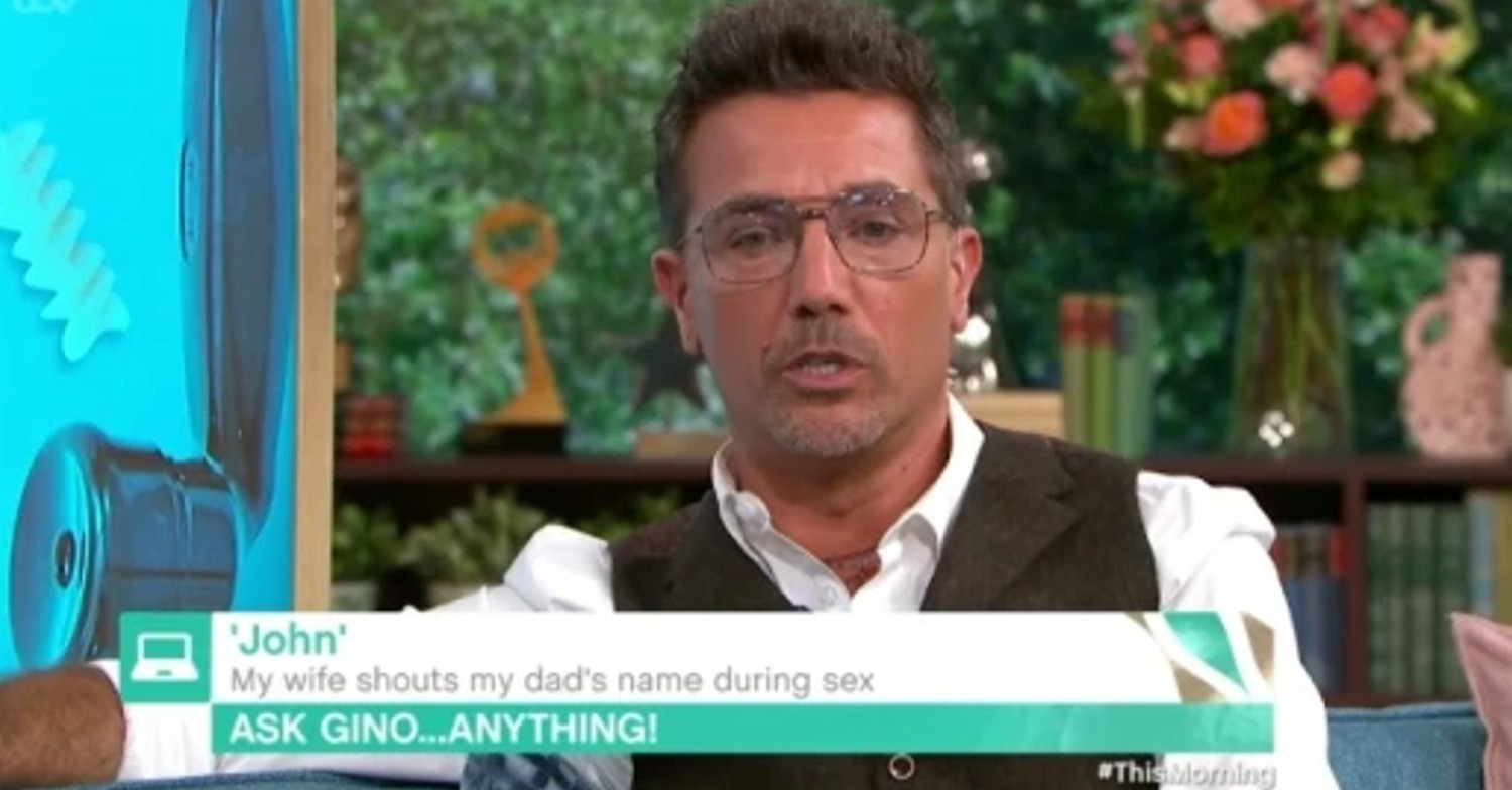 Gino D'Acampo on This Morning today