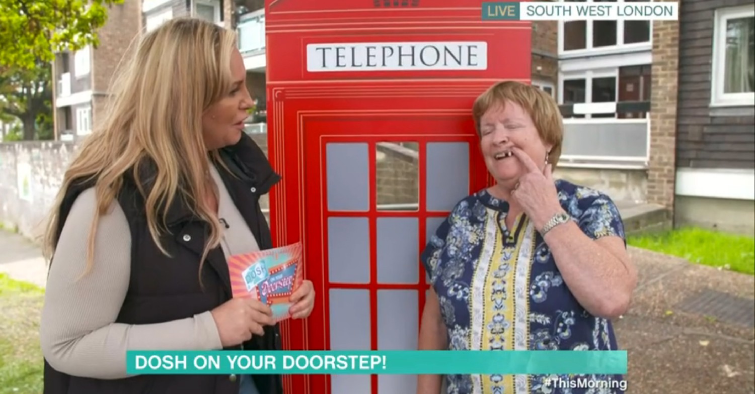 Josie Gibson and Mary on This Morning today