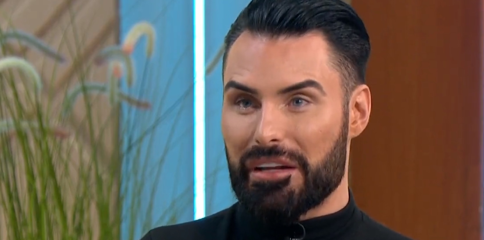 Rylan Clark on Lorraine today