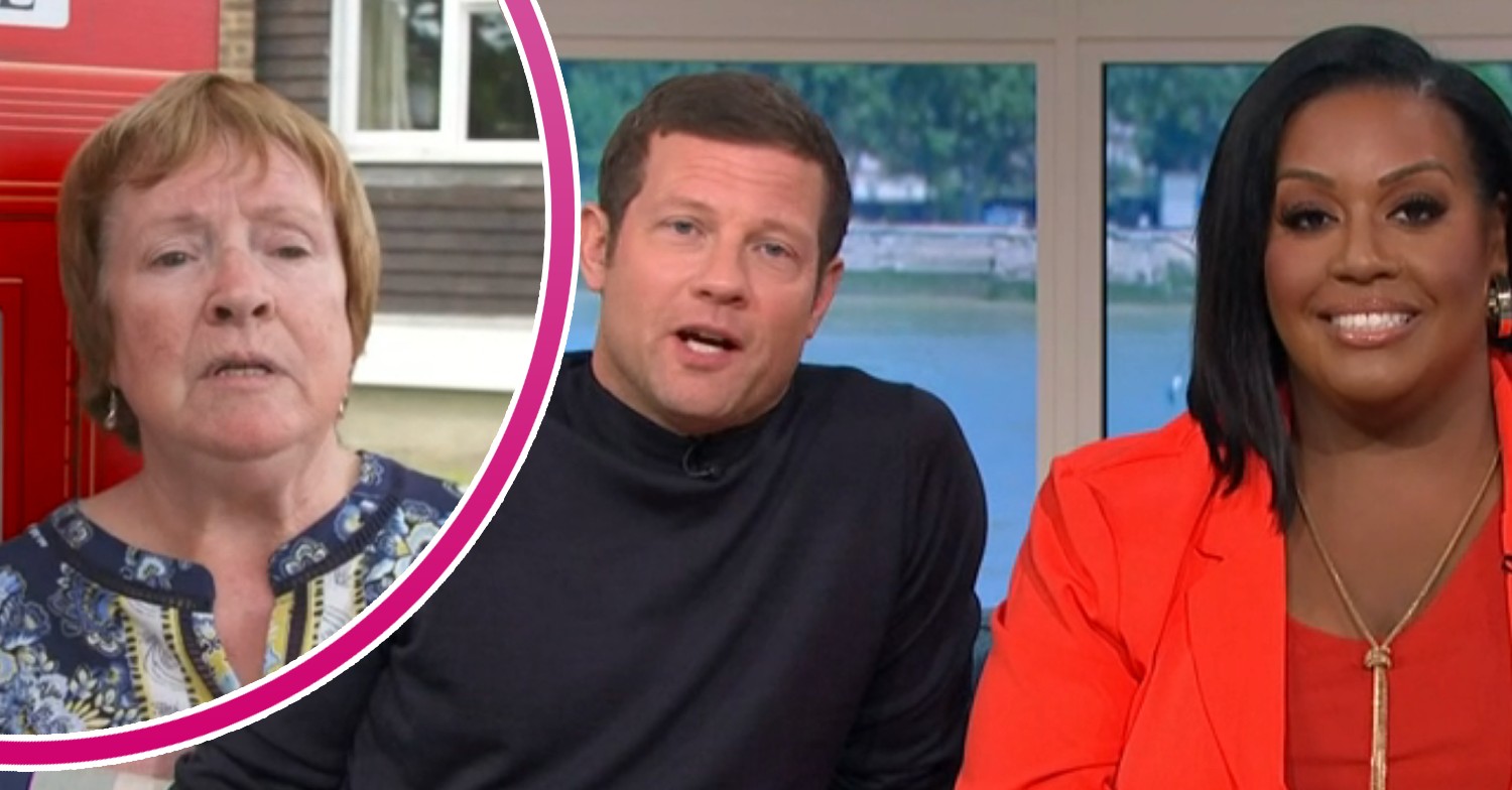 Mary, Dermot O'Leary, Alison Hammond on This Morning today