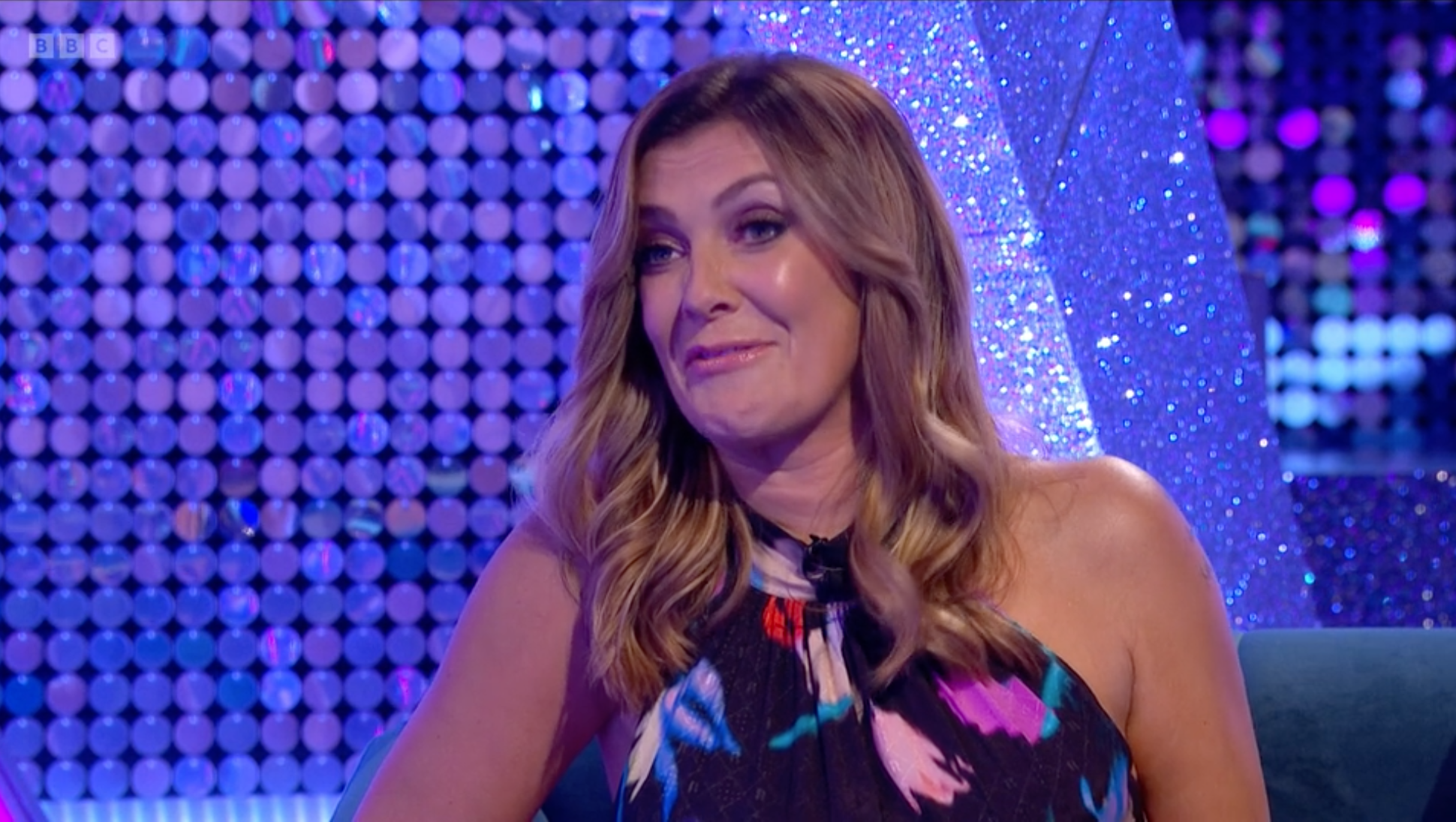 Kym Marsh smiles on Strictly It Takes Two