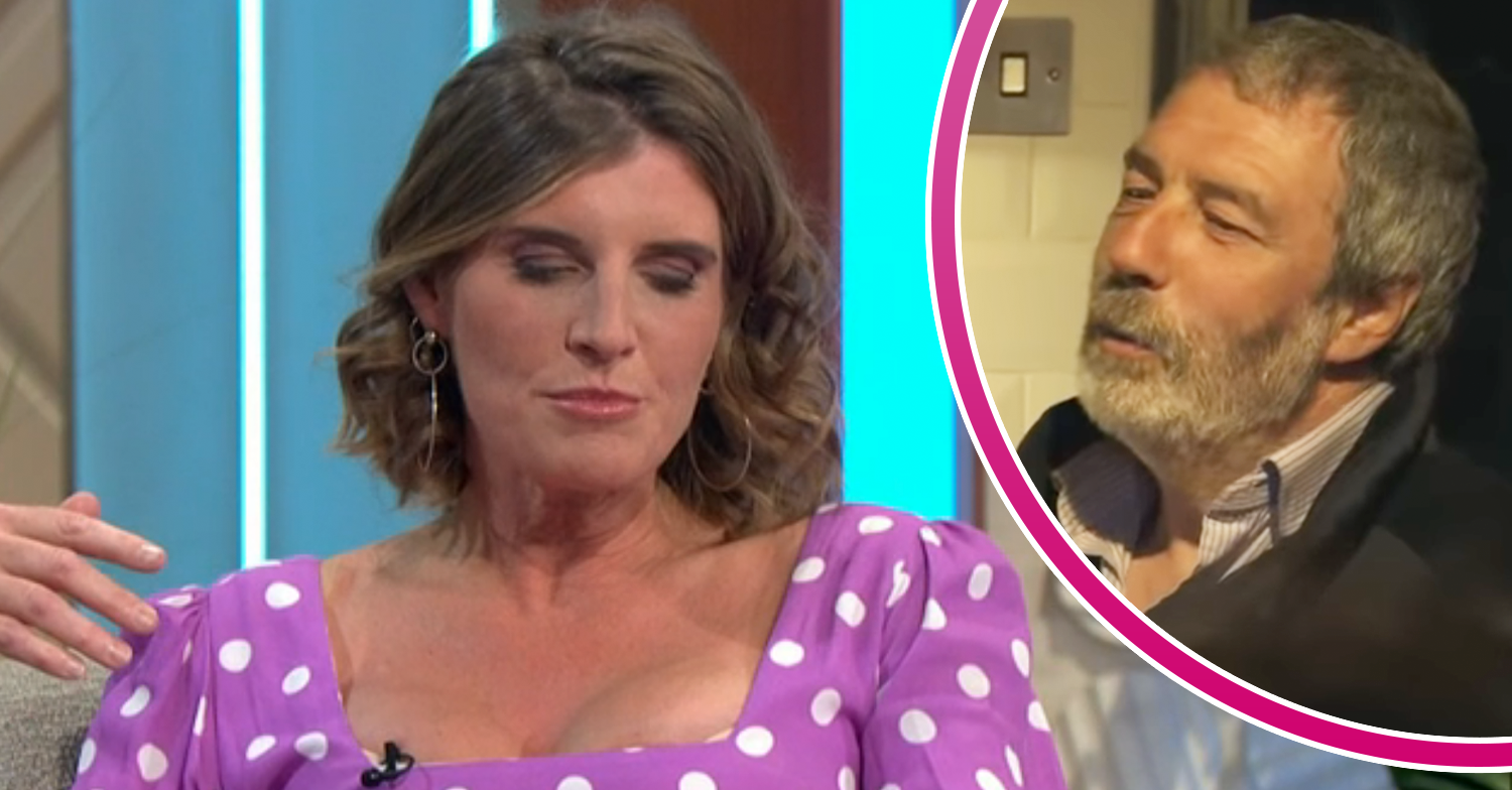 Amanda Owen on Lorraine and her husband Clive inset
