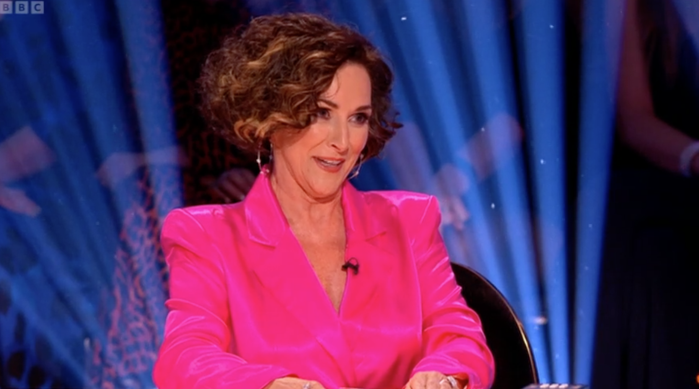 Shirley Ballas in pink on Strictly