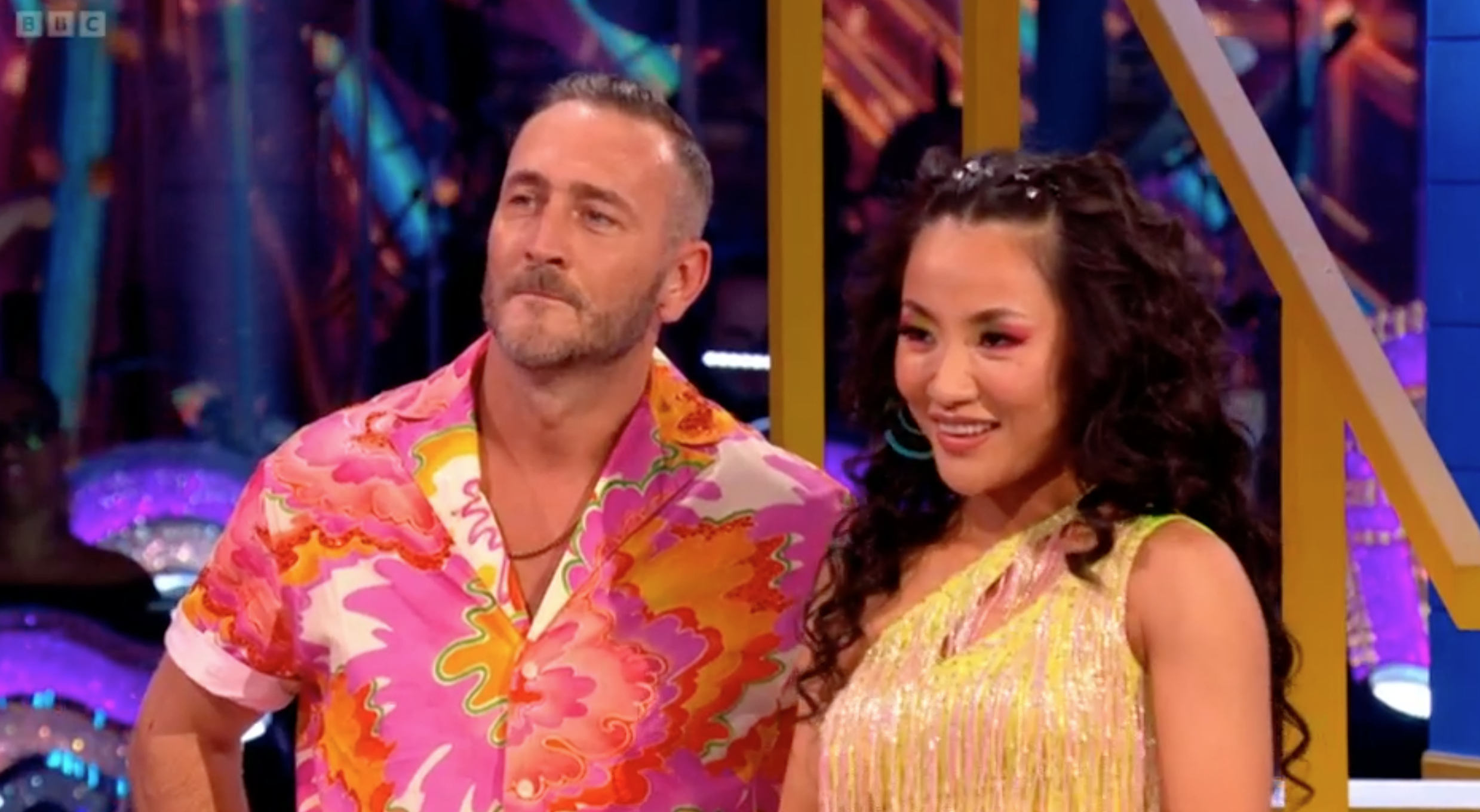 Will Mellor and Nancy on Strictly
