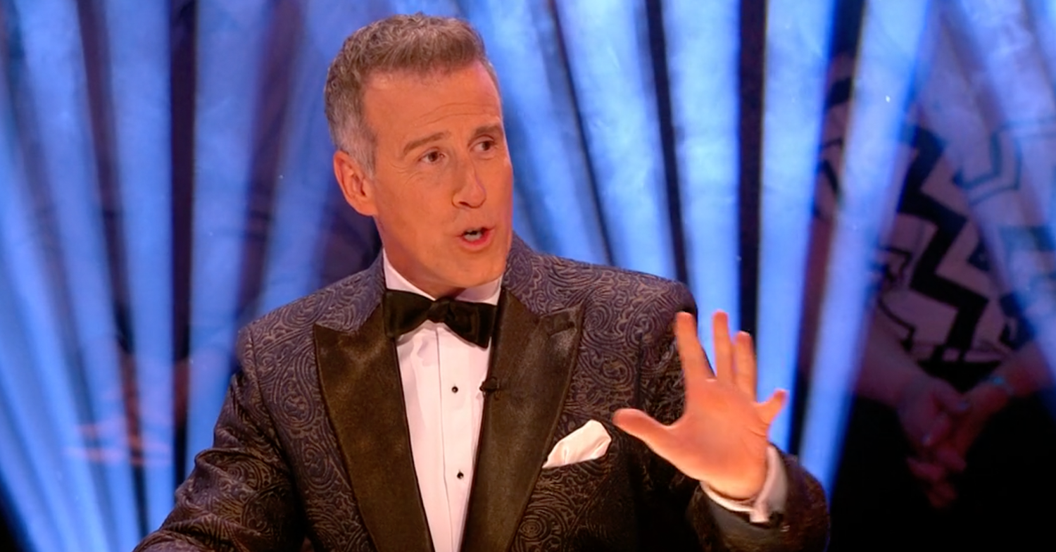 Anton Du Beke on the Strictly panel