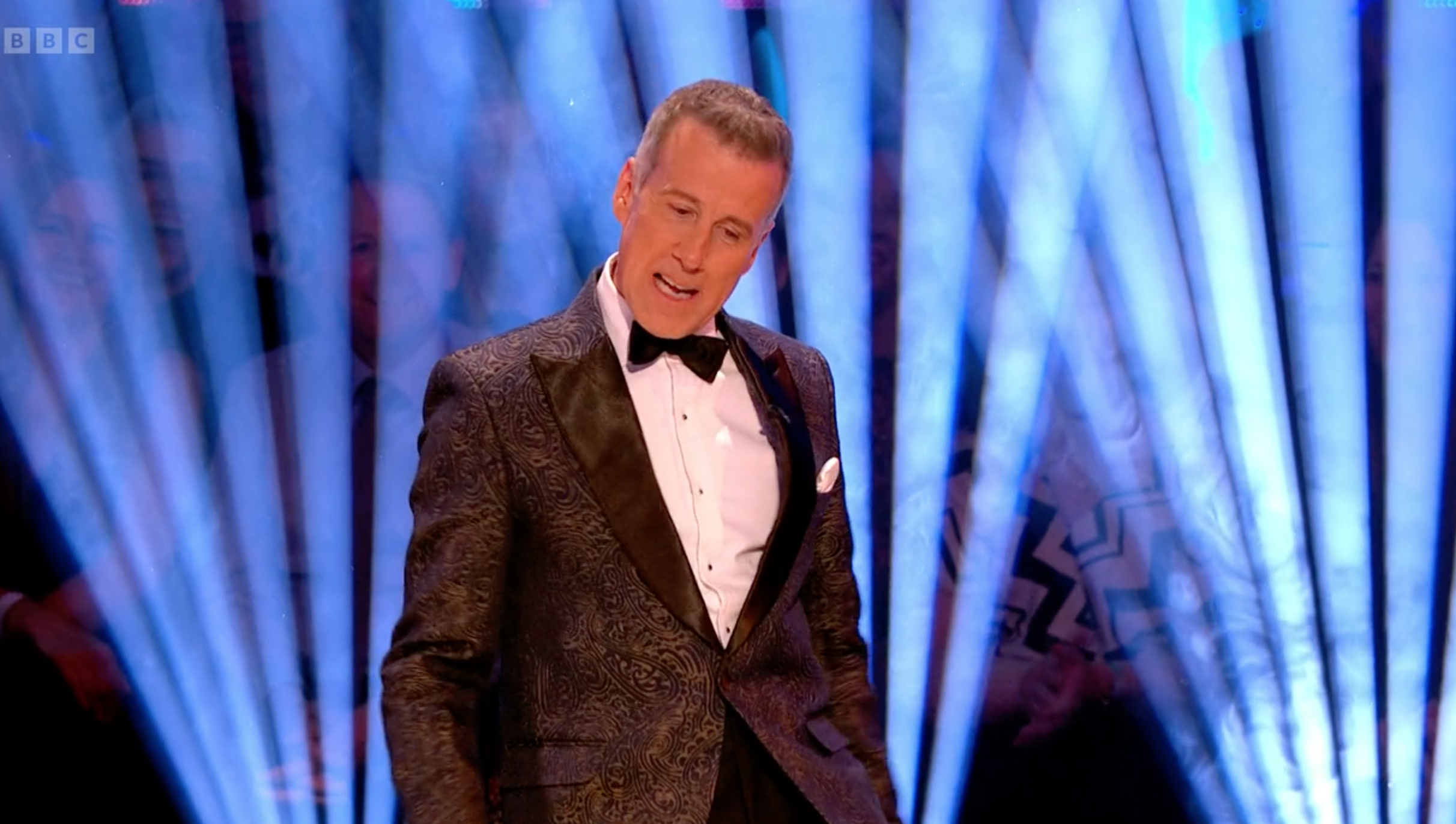 Anton Du Beke thrusting on Strictly