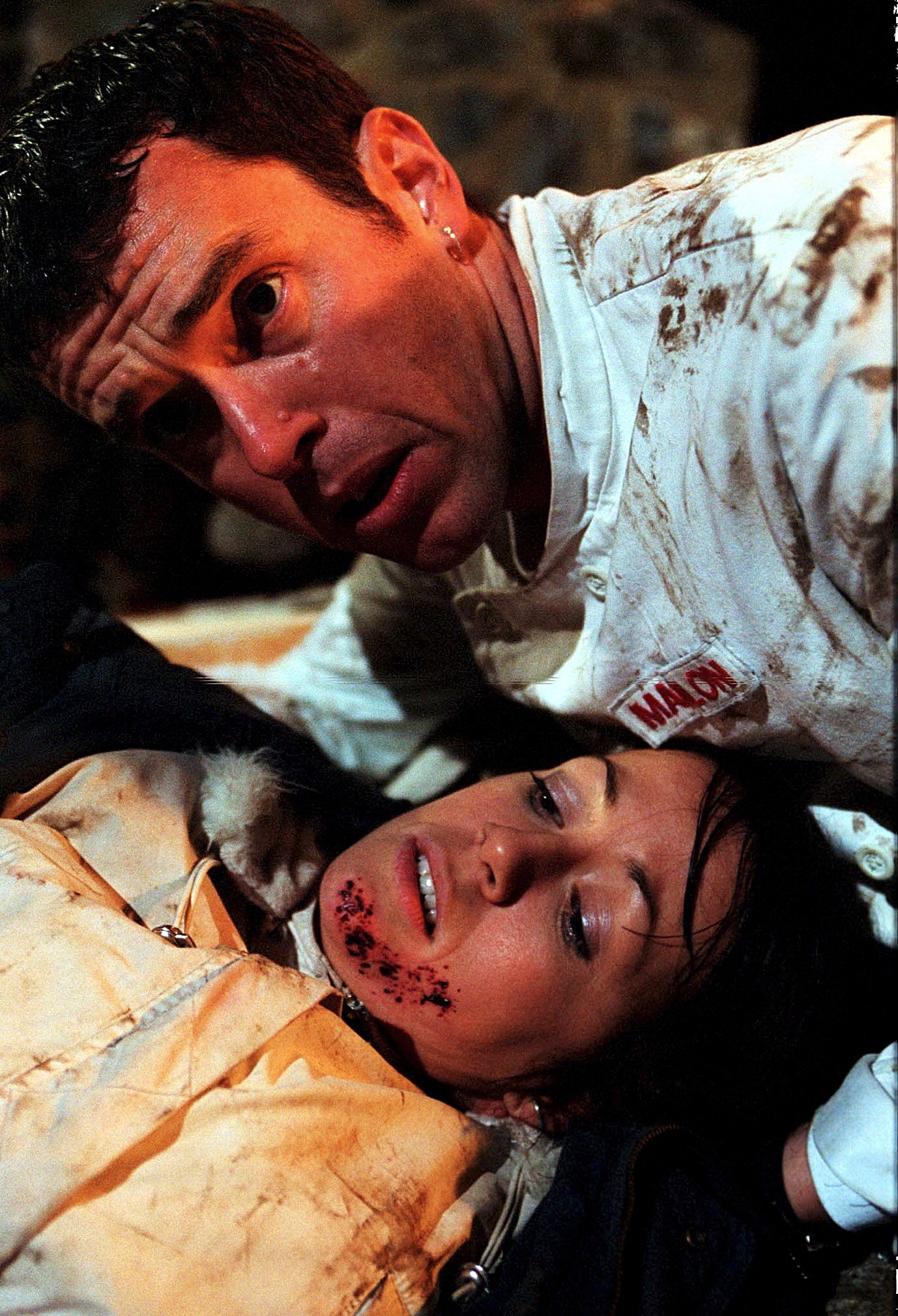 Marlon finds Tricia badly injured in the storm 