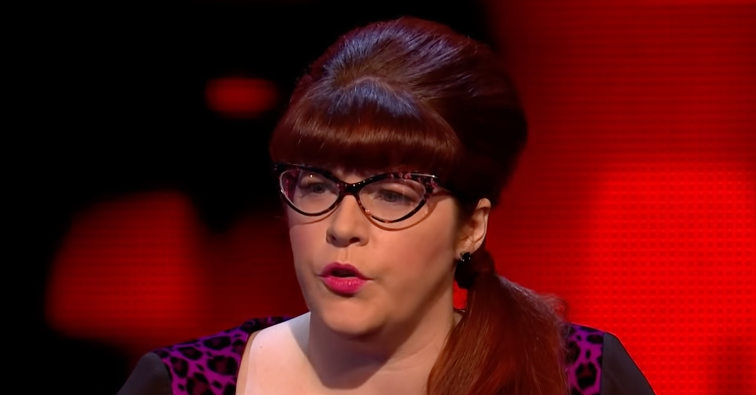 Jenny Ryan concentrating on The Chase